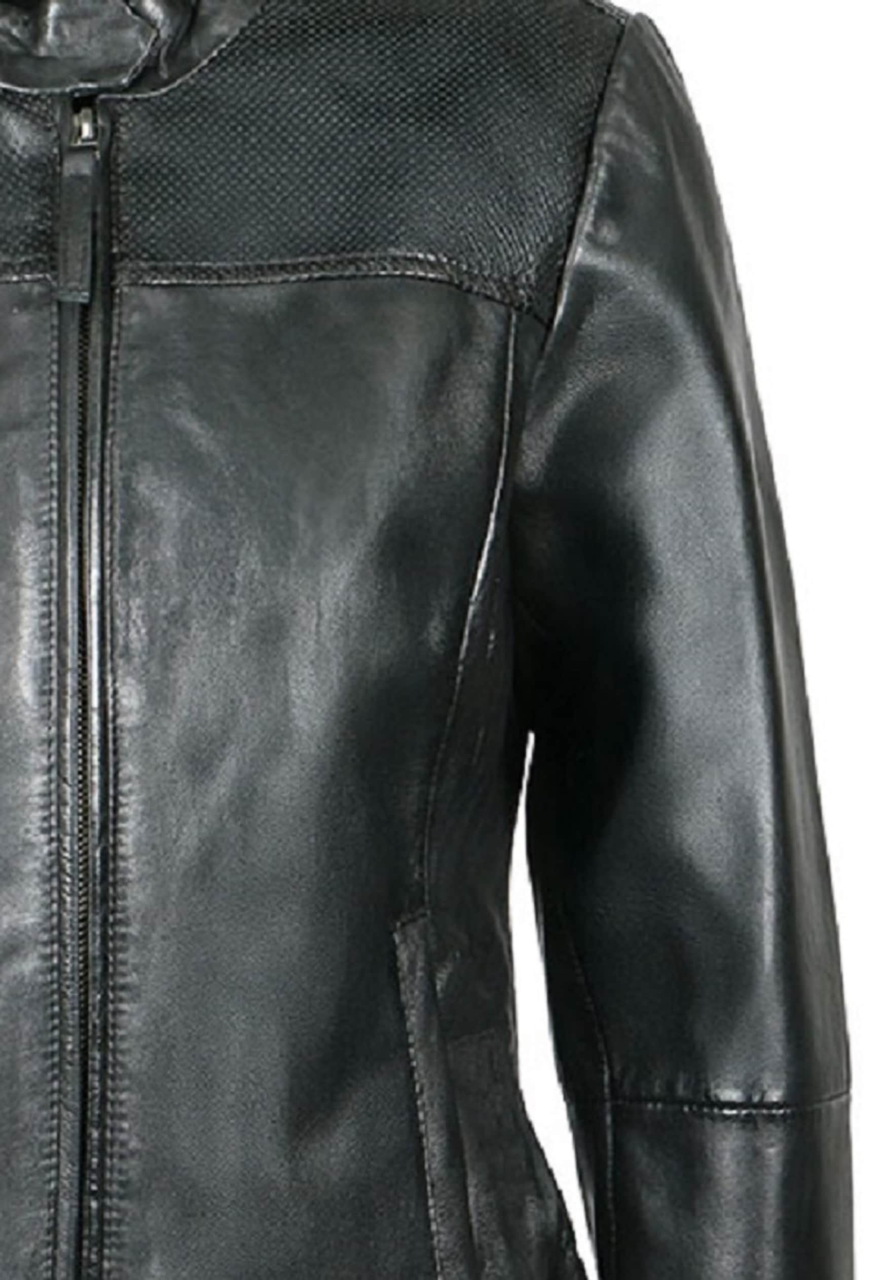 Freaky Nation Lederjacke »Shortjacket«