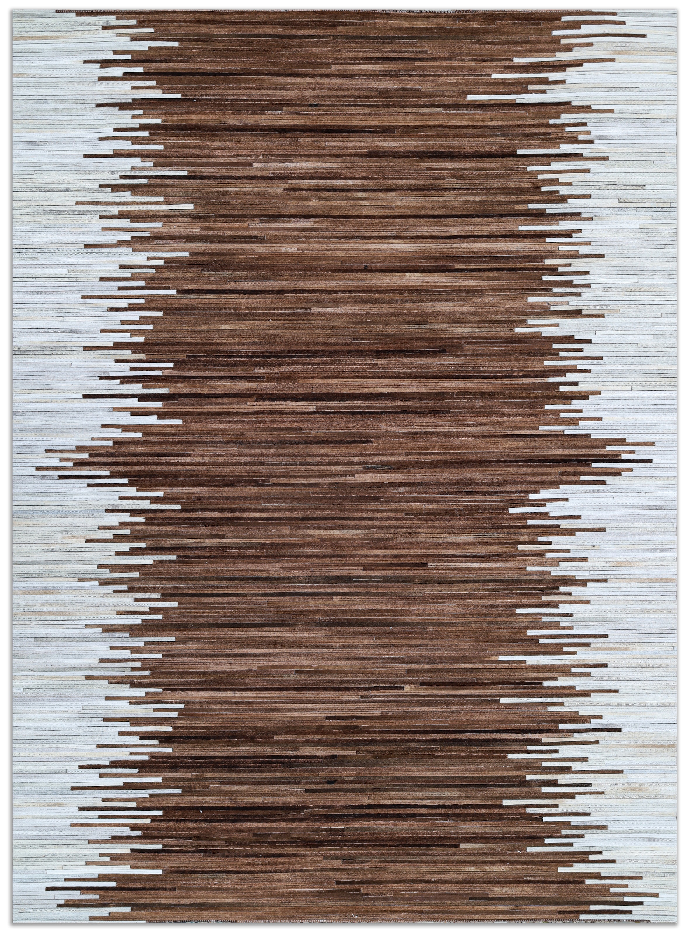 Myflair Möbel & Accessoires Fellteppich »HIDE HARMONY, echtes Rinderfell« rechteckig 10 mm Höhe handgenäht, Naturprodukt, natürliche Struktur & Premium-Look