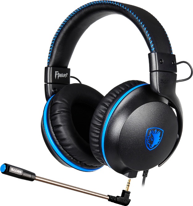 Sades Gaming-Headset »Fpower SA-717«, Mikrofon abnehmbar