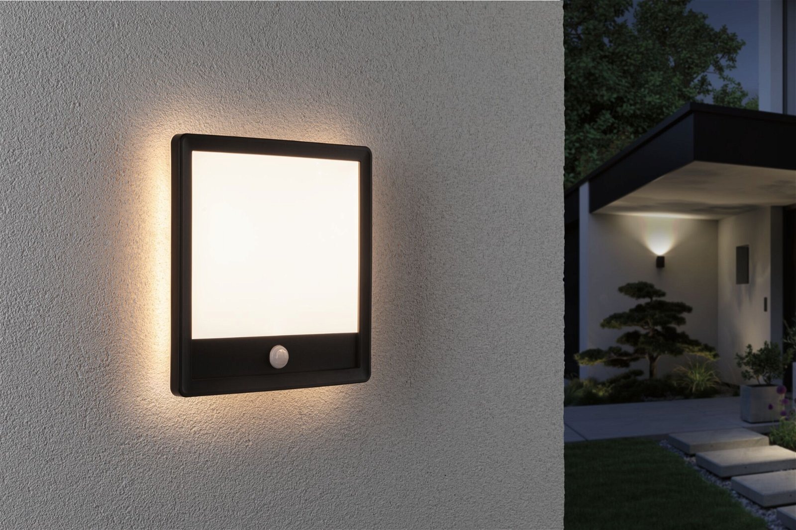 Paulmann LED Außen-Wandleuchte "Außenpanel Lamina 250x47mm 3000K 14,5W 950l günstig online kaufen