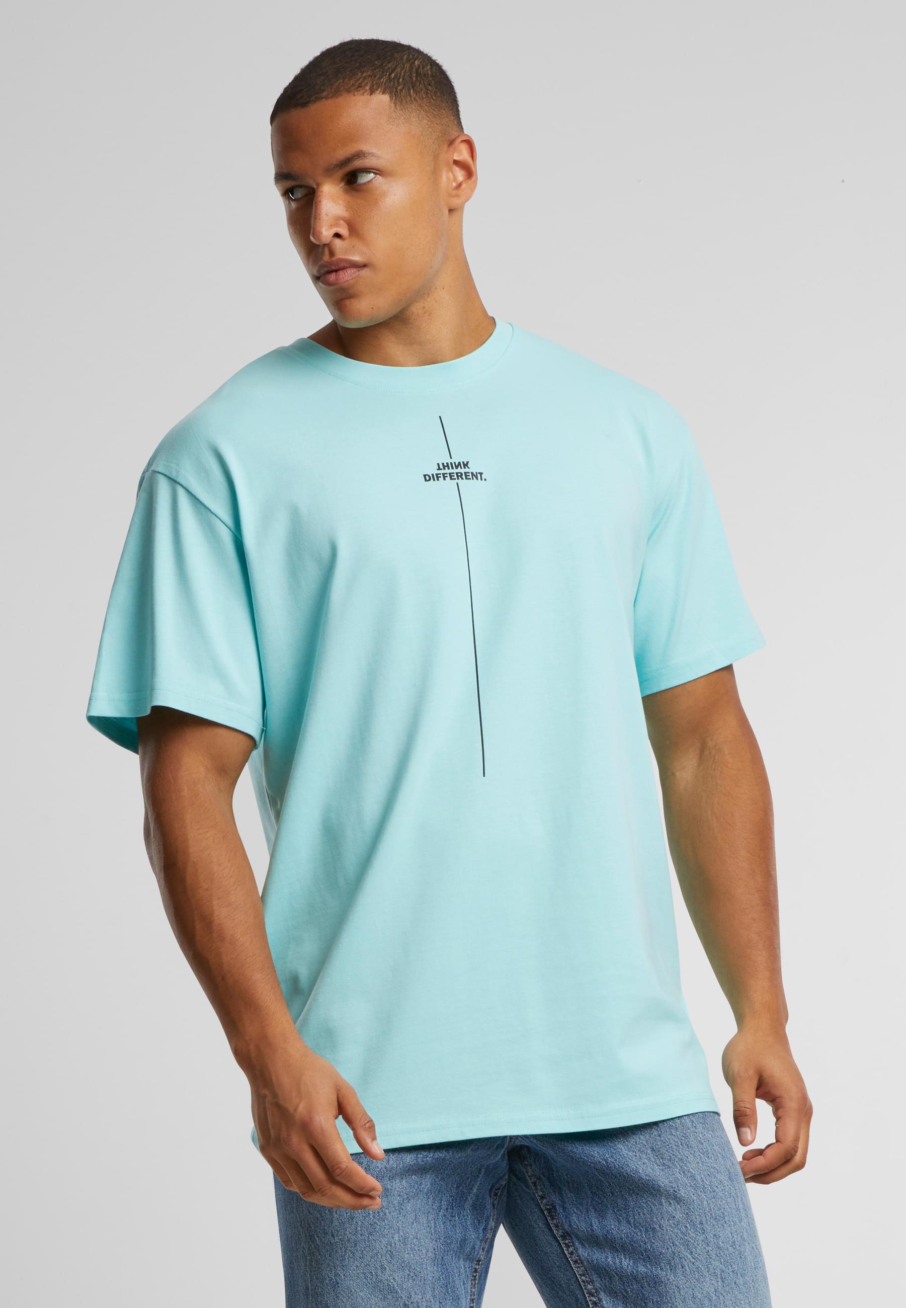 Thumbnail - Merchcode T-Shirt "Merchcode Herren Think Different Heavy Oversized Tee" 1 Stk. tlg.