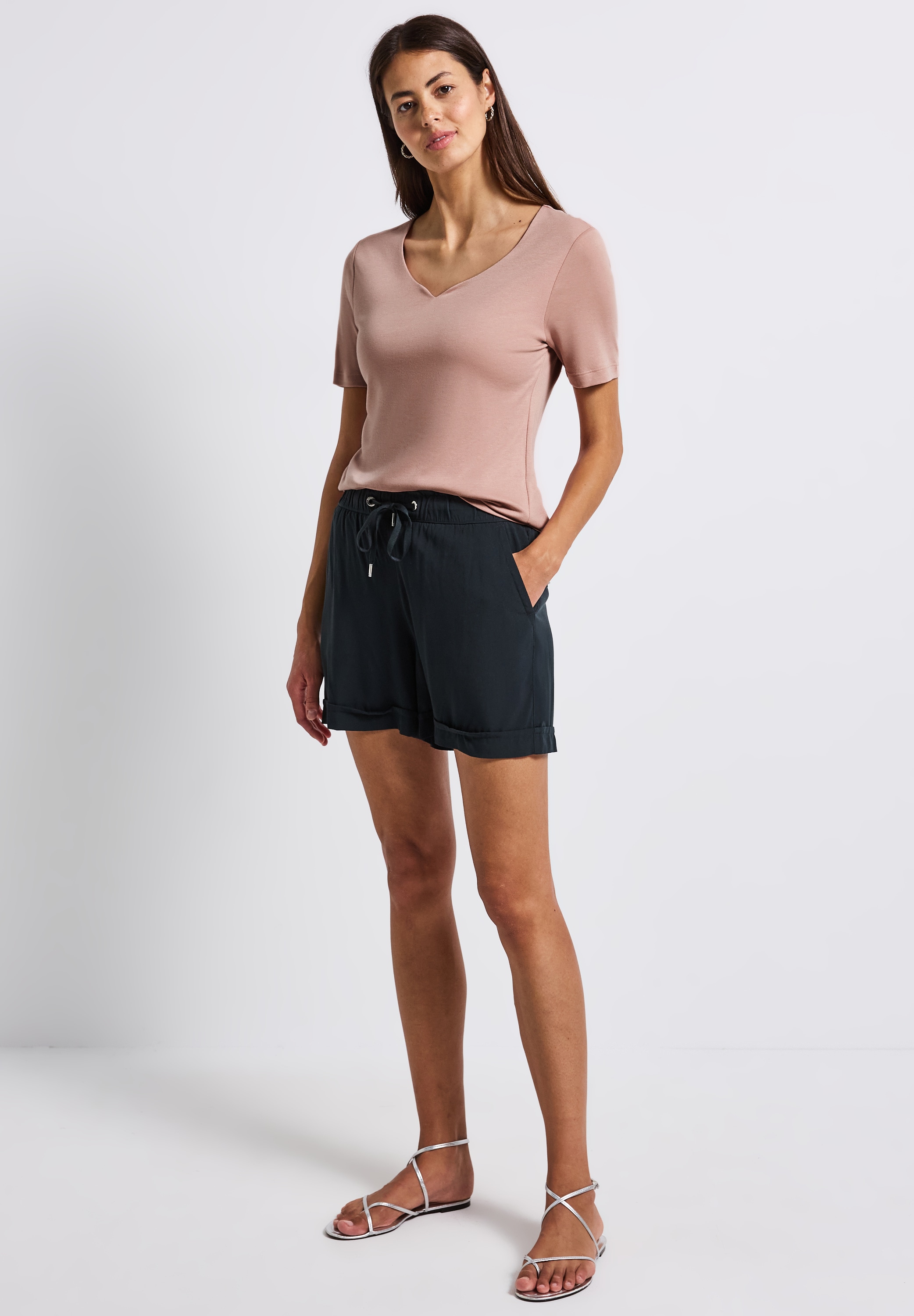 STREET ONE T-Shirt, im soften Baumwoll-Mix