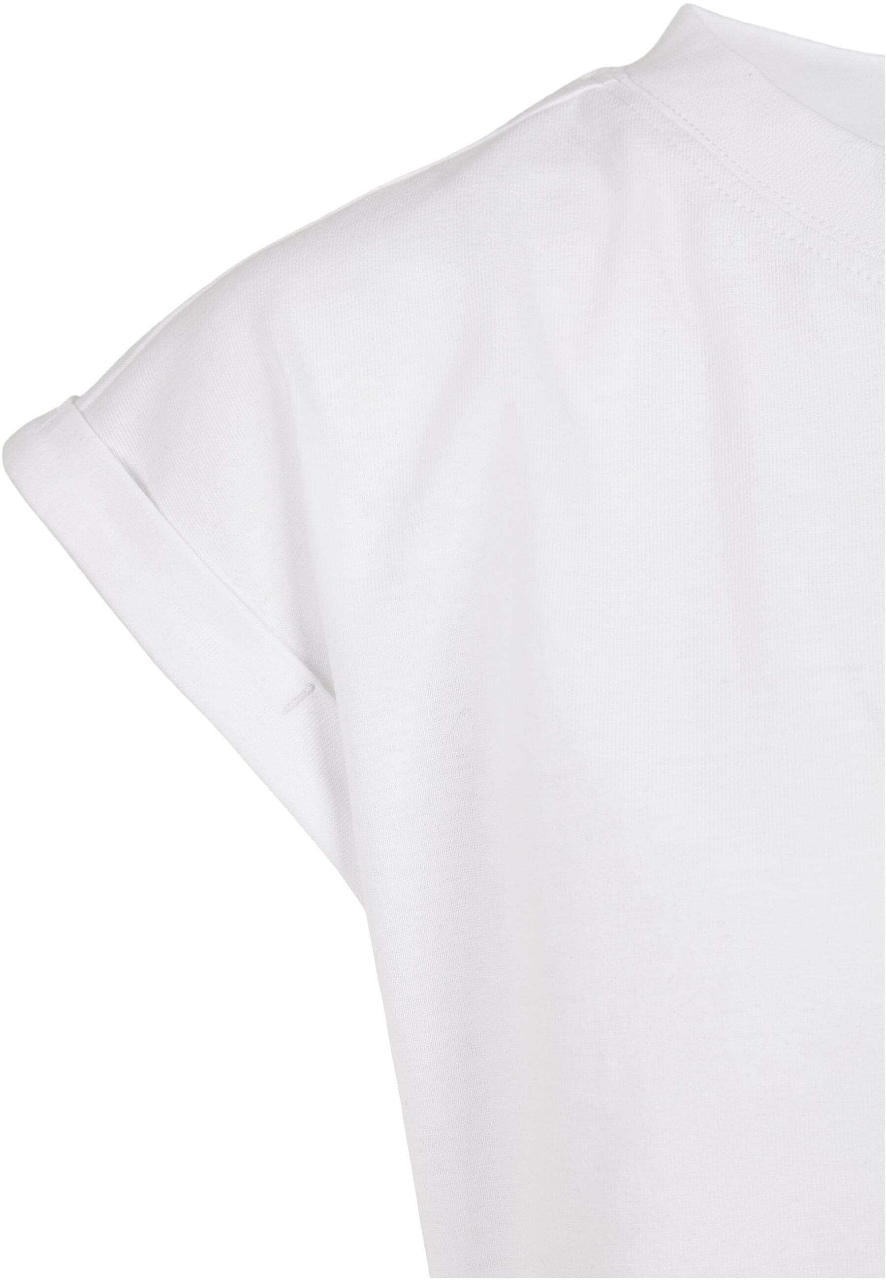 URBAN CLASSICS T-Shirt »Urban Classics Damen Girls Organic Extended Shoulder Tee«, (1 tlg.)