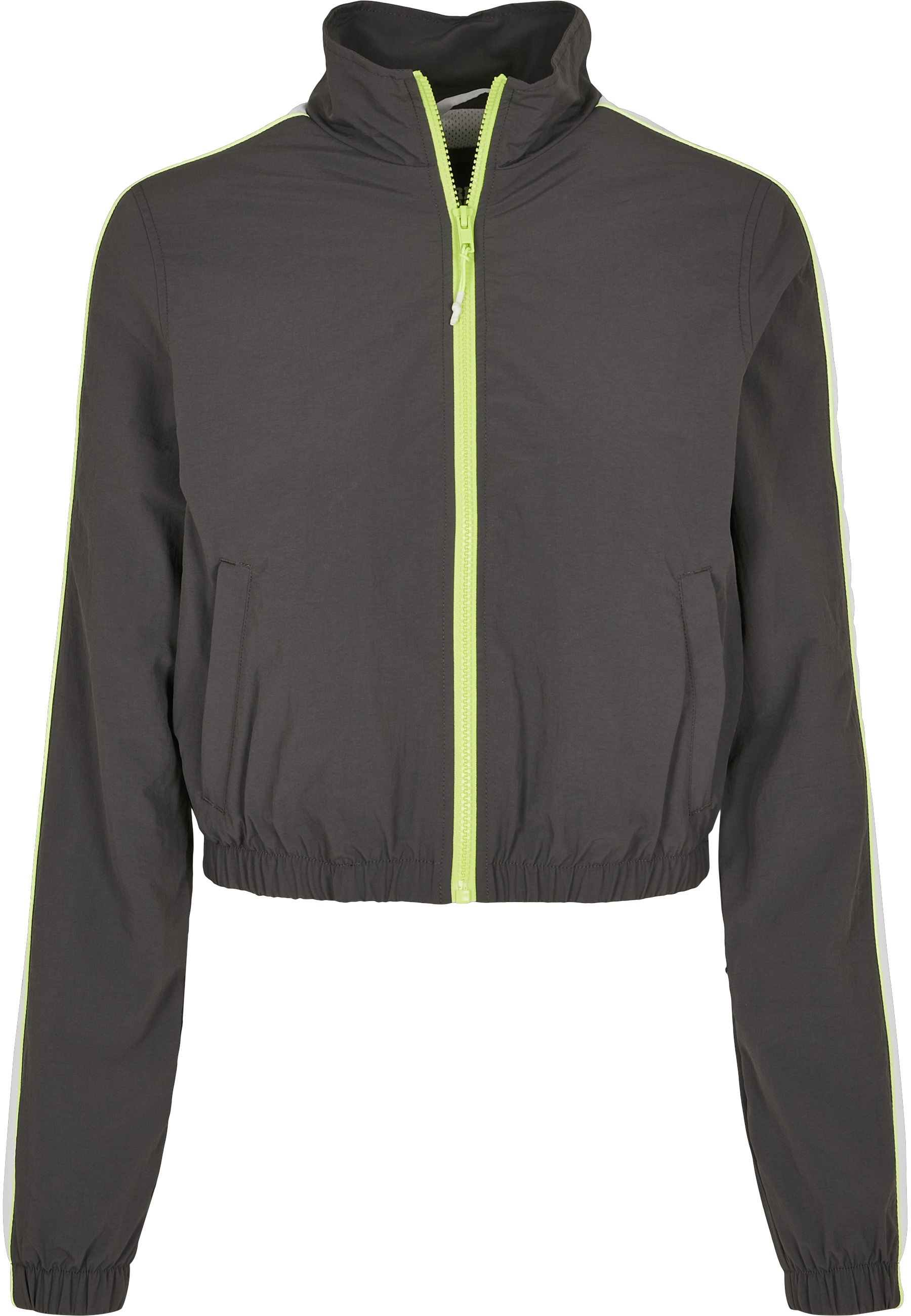 URBAN CLASSICS Allwetterjacke "Urban Classics Damen Ladies Short Piped Trac günstig online kaufen