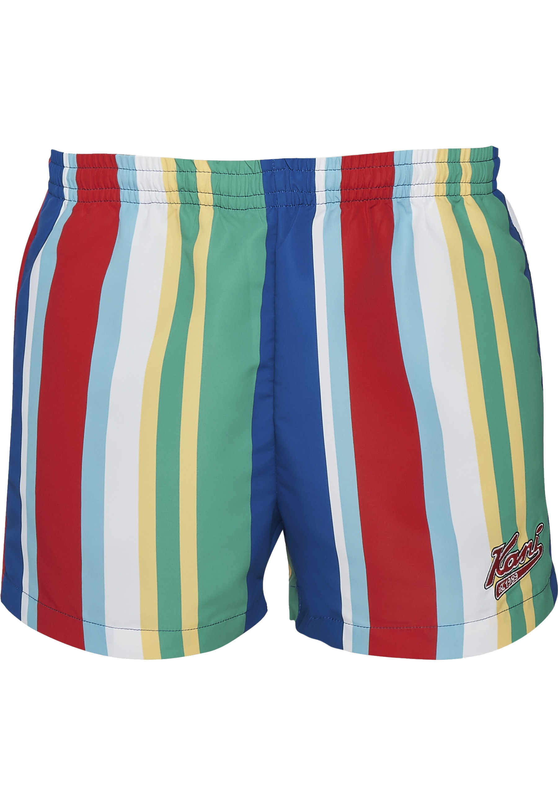 Karl Kani Shorts "Karl Kani Herren KM232-013-1 KK Varsity Striped Boardshor günstig online kaufen