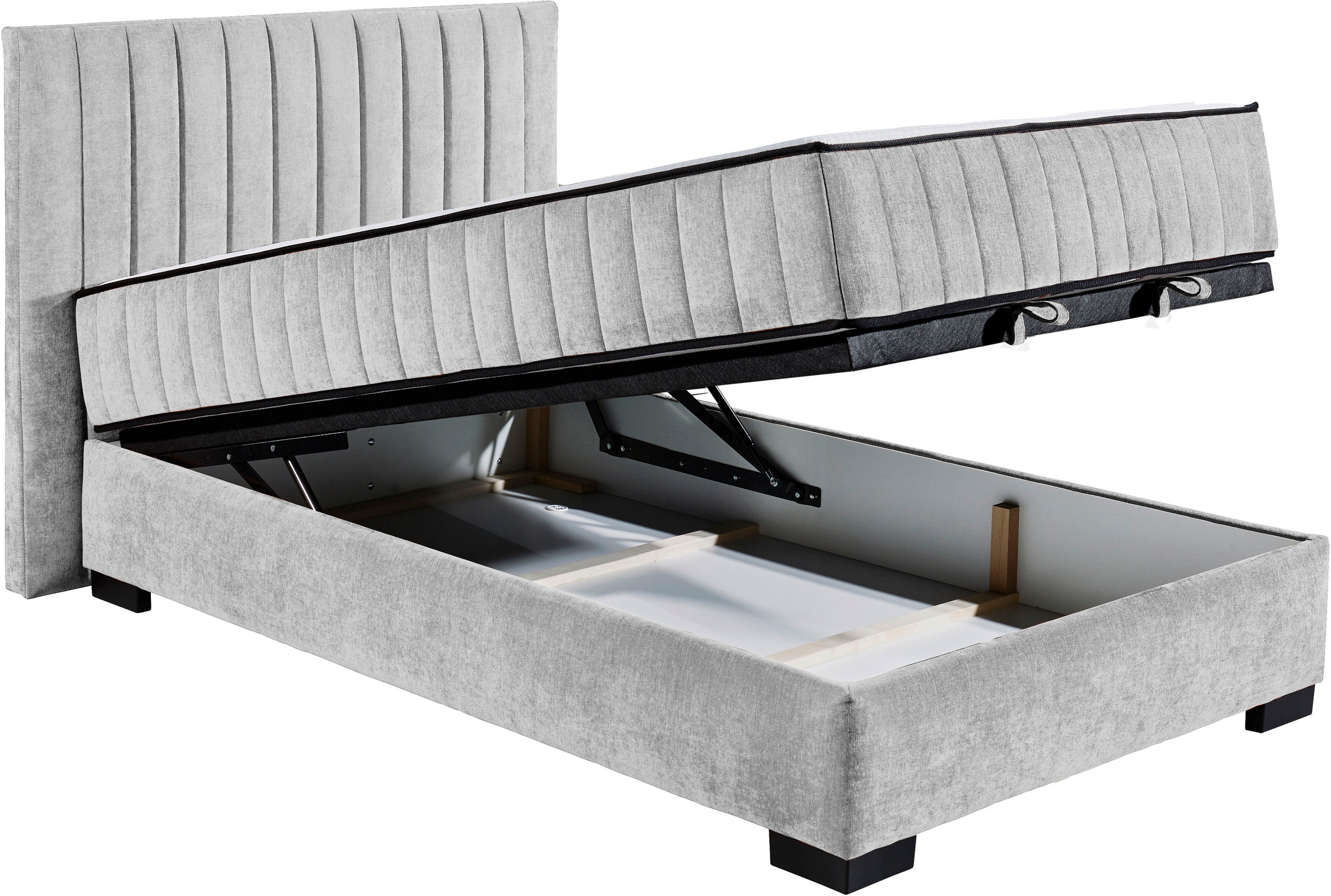 ED EXCITING DESIGN Boxbett »Nagol«, mit Bettkasten, mit Wendematratze, erhältlich in verschiedenen Breiten