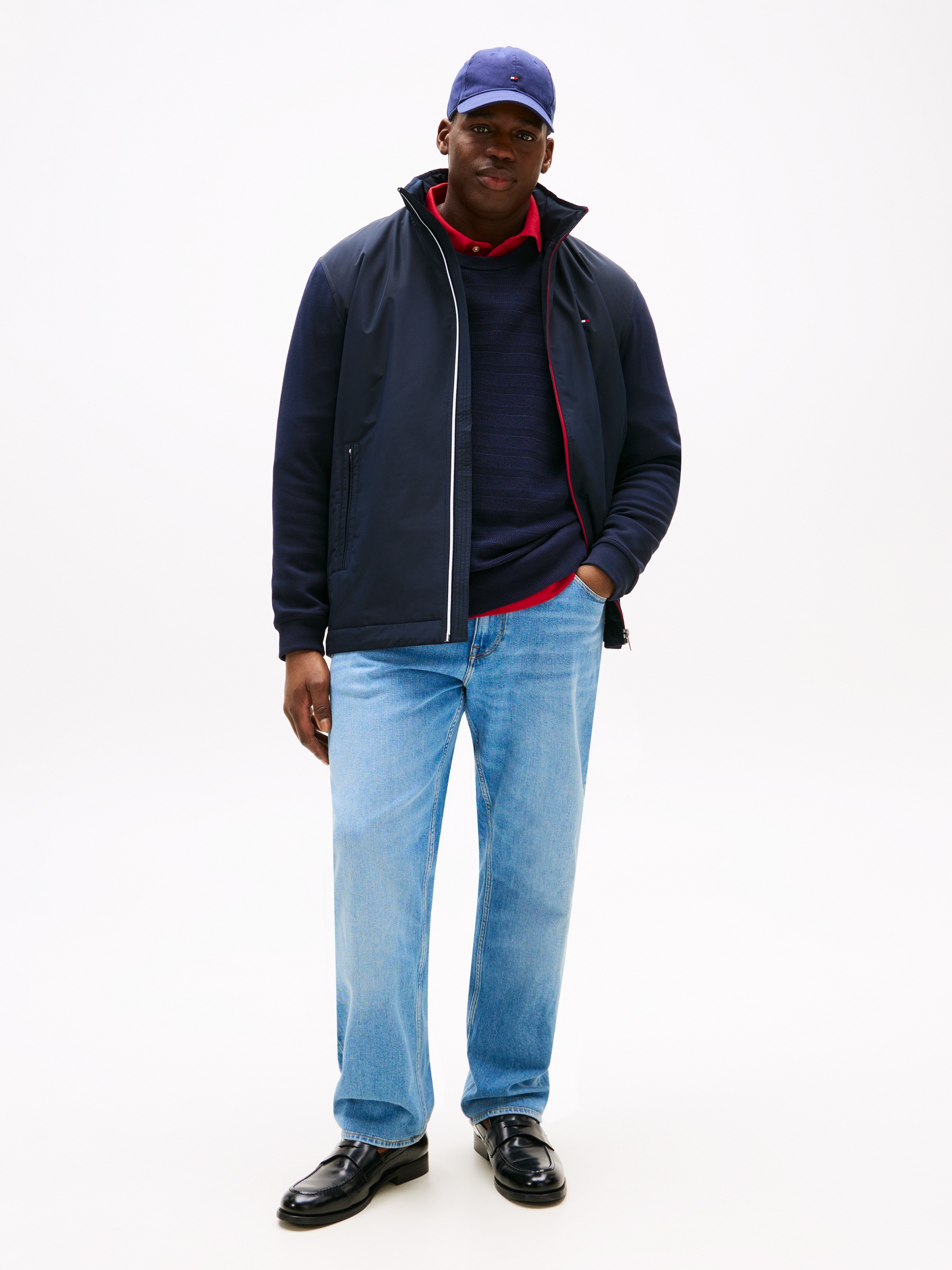 Tommy Hilfiger Big & Tall Outdoorjacke "BT-MIX MEDIA HARRINGTON-B", ohne Ka günstig online kaufen