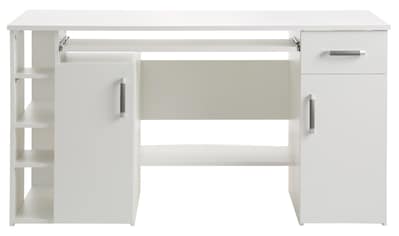 VOGL Möbelfabrik Schreibtisch »Tim«, mit 5 Fächern und Tastaturauszug, Made in Germany kaufen