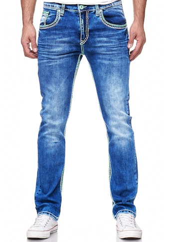 Rusty Neal Straight-Jeans »LEVIN 2«, mit angesagten Ziernähten kaufen