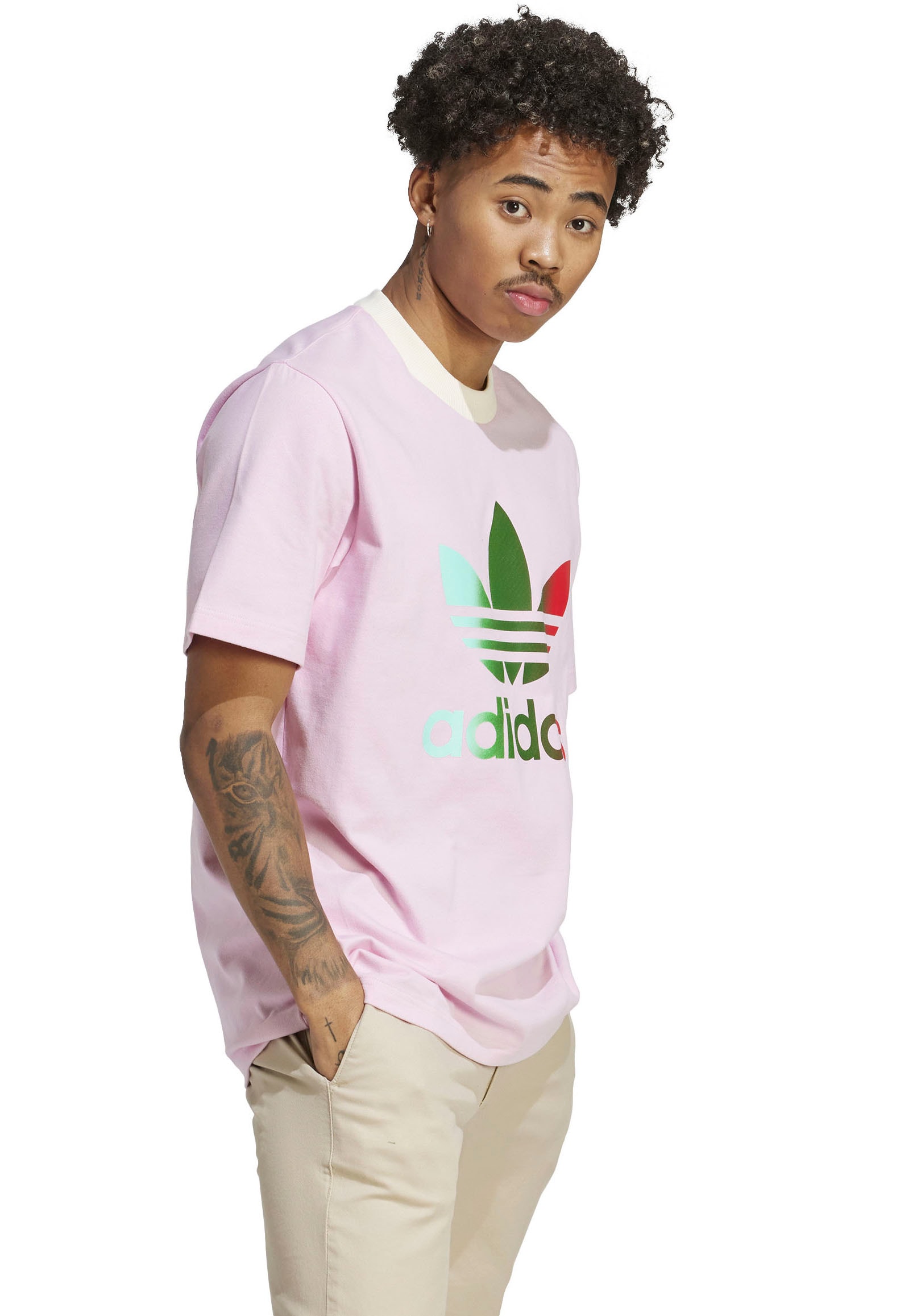 Adidas originals trefoil t shirt hotsell