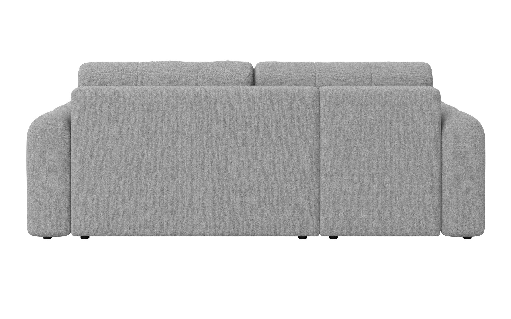 INOSIGN Ecksofa »Manilla, wahlweise mit Bettfunktion, B/T/H 265/170/91 cm«, L-Form mit Recamiere rechts/links bestellbar, Wellenunterfederung
