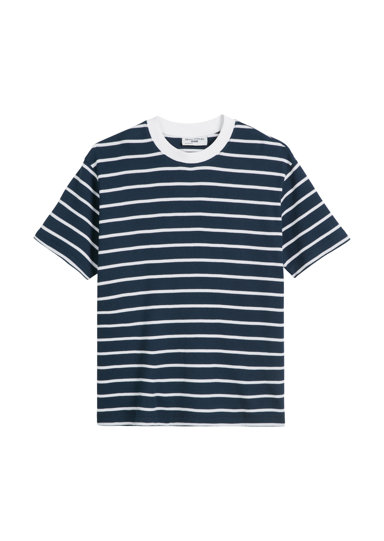 Marc O'Polo DENIM T-Shirt »aus weichem Waffel-Jersey«
