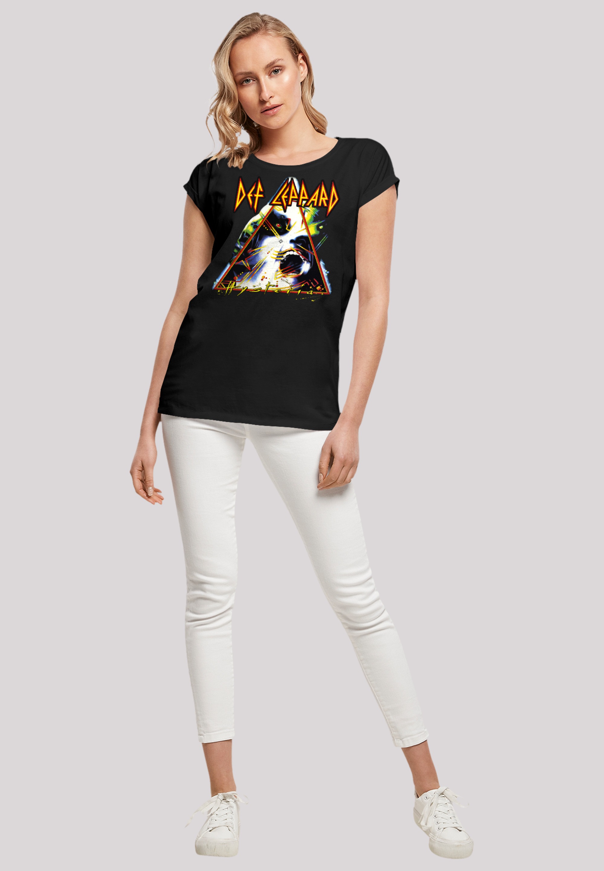 F4NT4STIC T-Shirt »Def Leppard Hysteria«, Premium Qualität