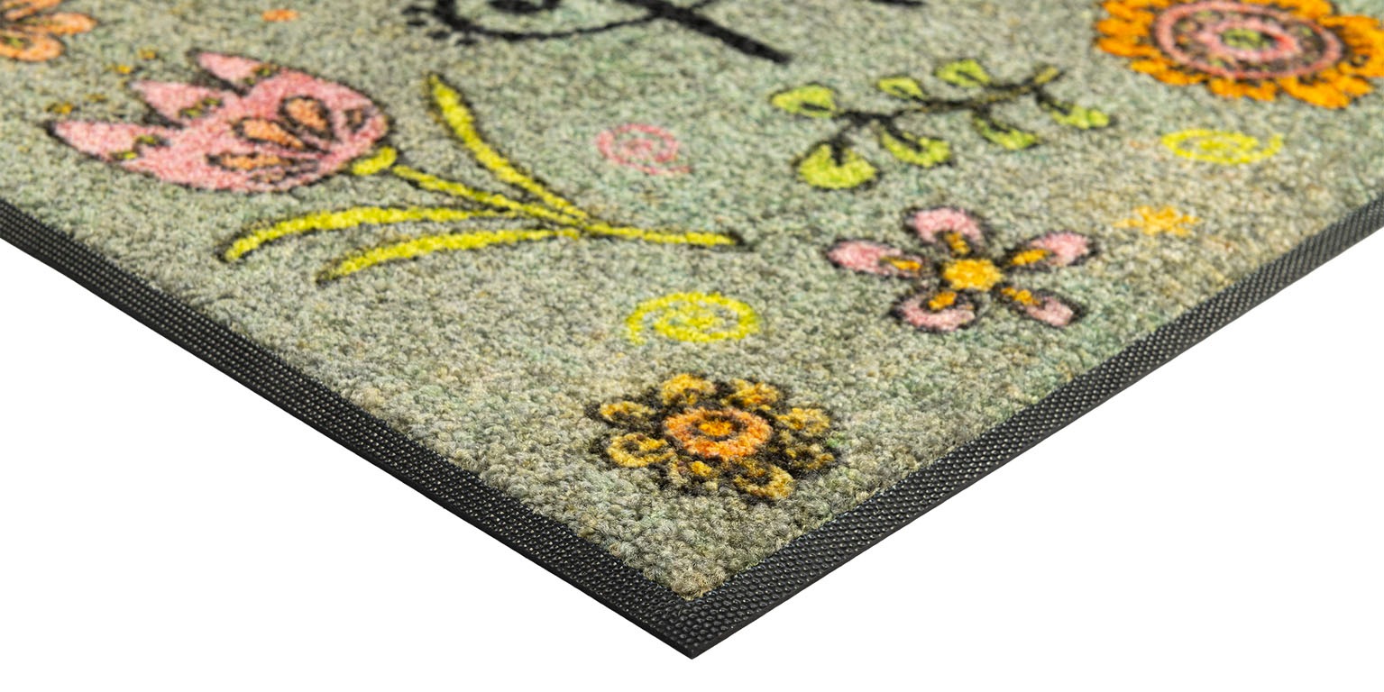 wash+dry by Kleen-Tex Fußmatte »Lovely Home«, rechteckig