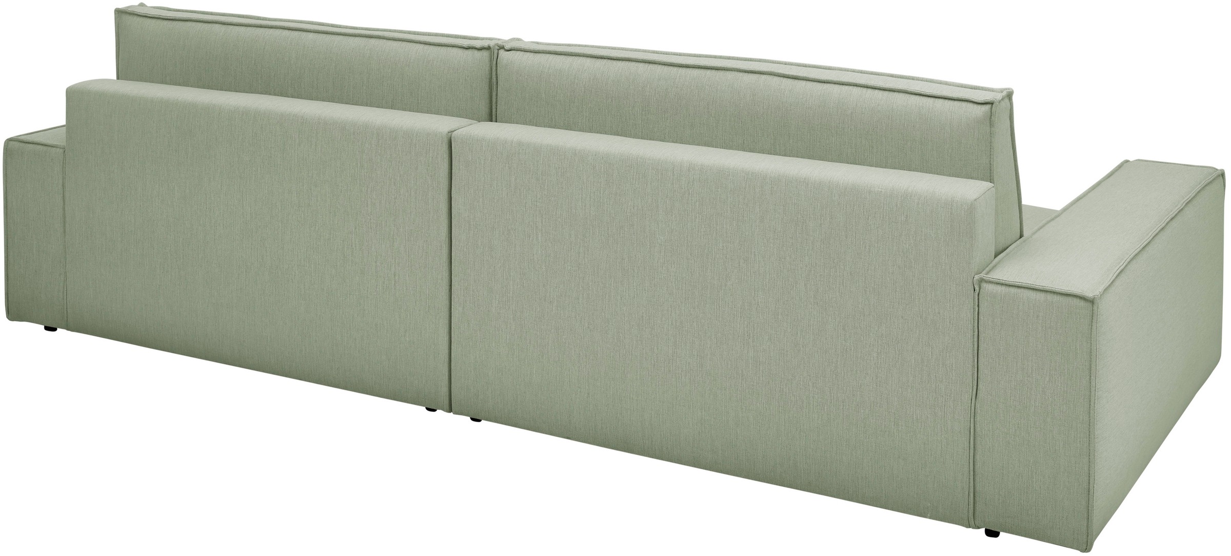 Home affaire Big-Sofa »NEU: SHERWOOD XXL, Big-Sofa (316cm), extra tiefe Sitzfläche 95 cm«, bequemer Sitzkomfort, Cord u. Leinenoptik, Kedernaht