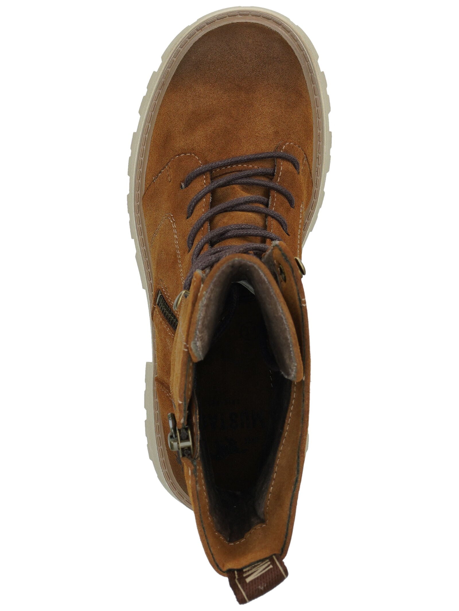 Mustang Shoes Schnürstiefelette »Mustang Shoes Stiefelette Lederimitat«