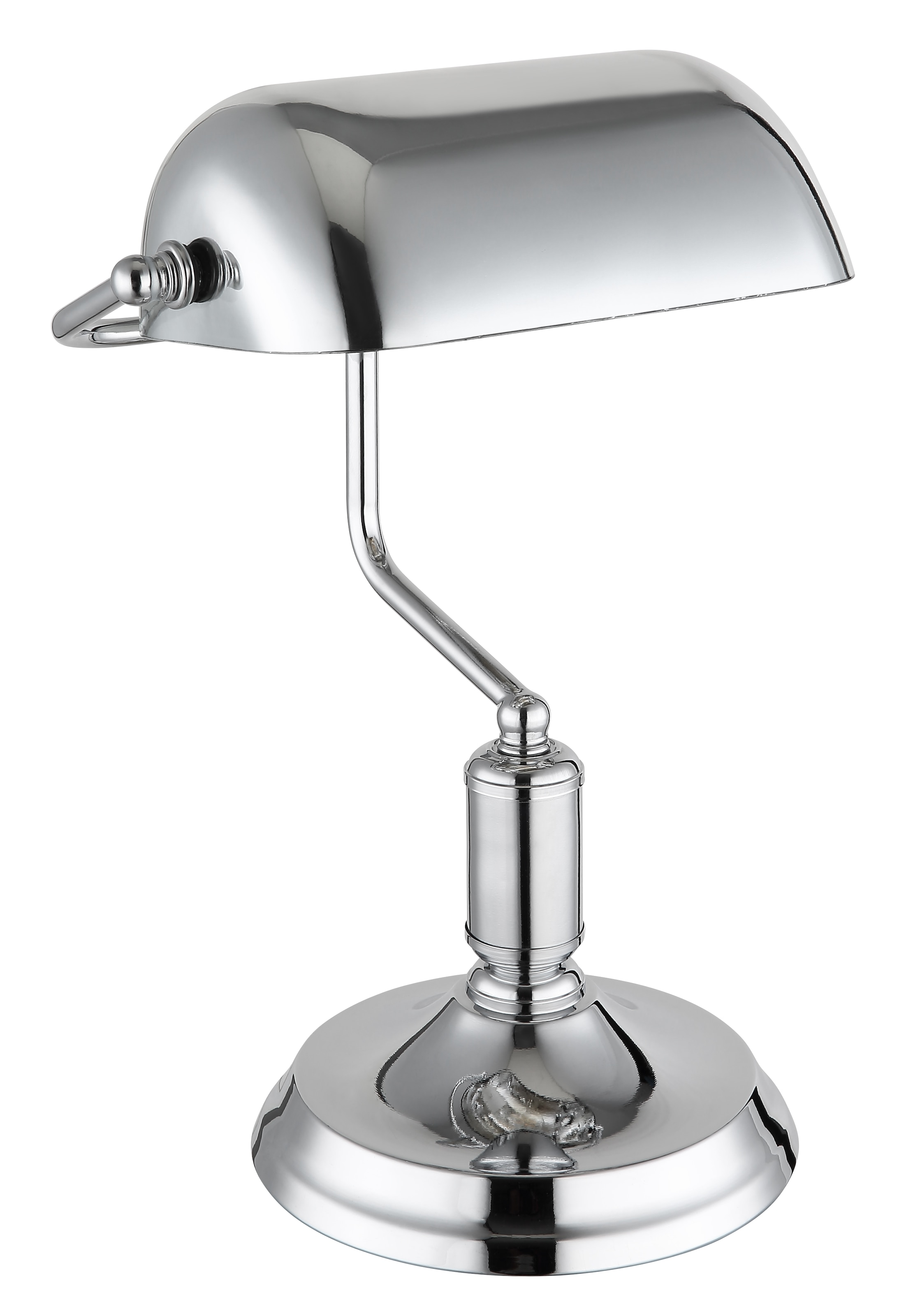 my home Tischleuchte »Estelle« E27 1 Stk. Wippschalter am Kabel, Bankerlampe