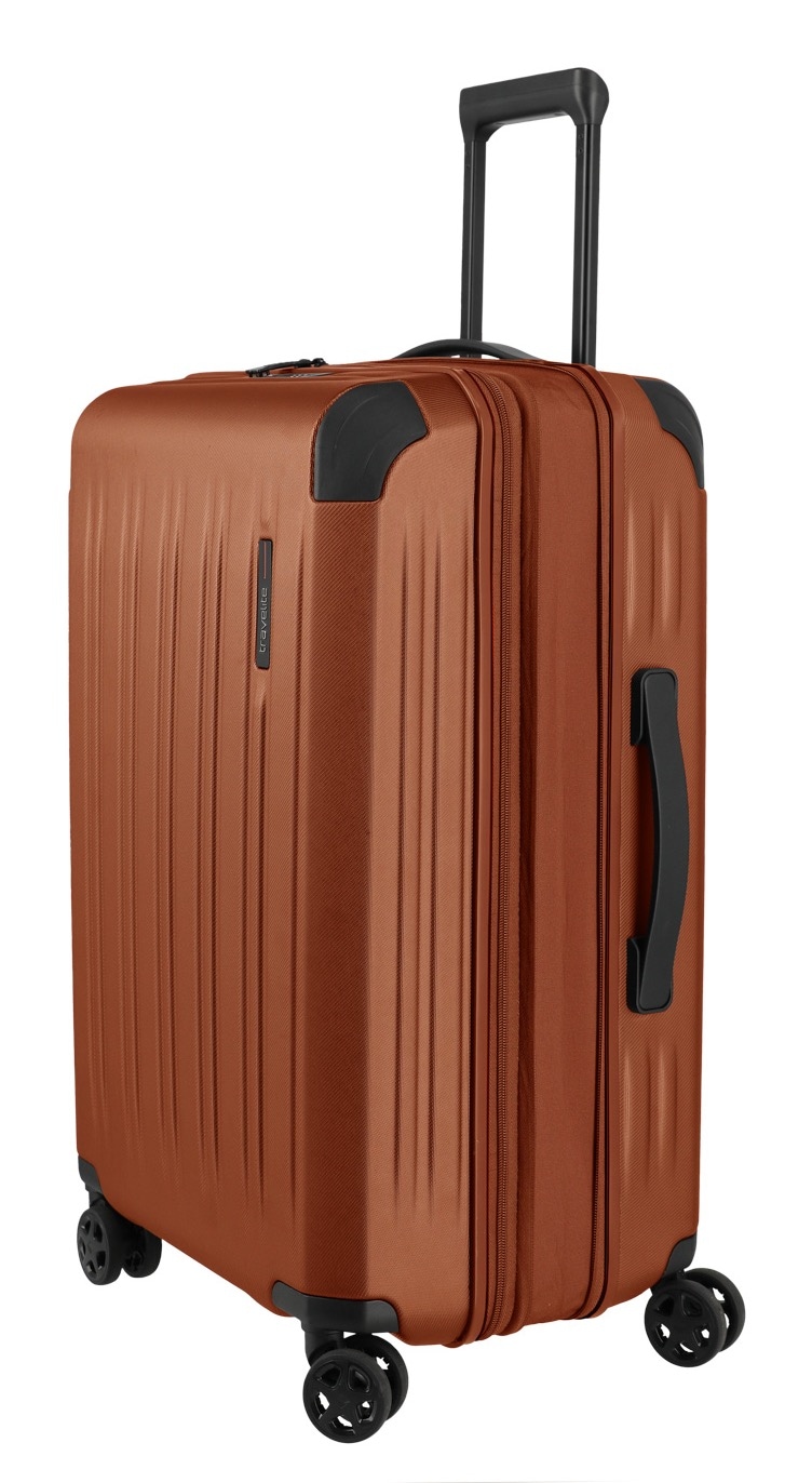 travelite Trolleyset »DYNAMIIC S+/M/L, verschiedene Farben«, (Set, 3 tlg., S+/M/L), Hartschalen-Koffer ABS Volumenerweiterung