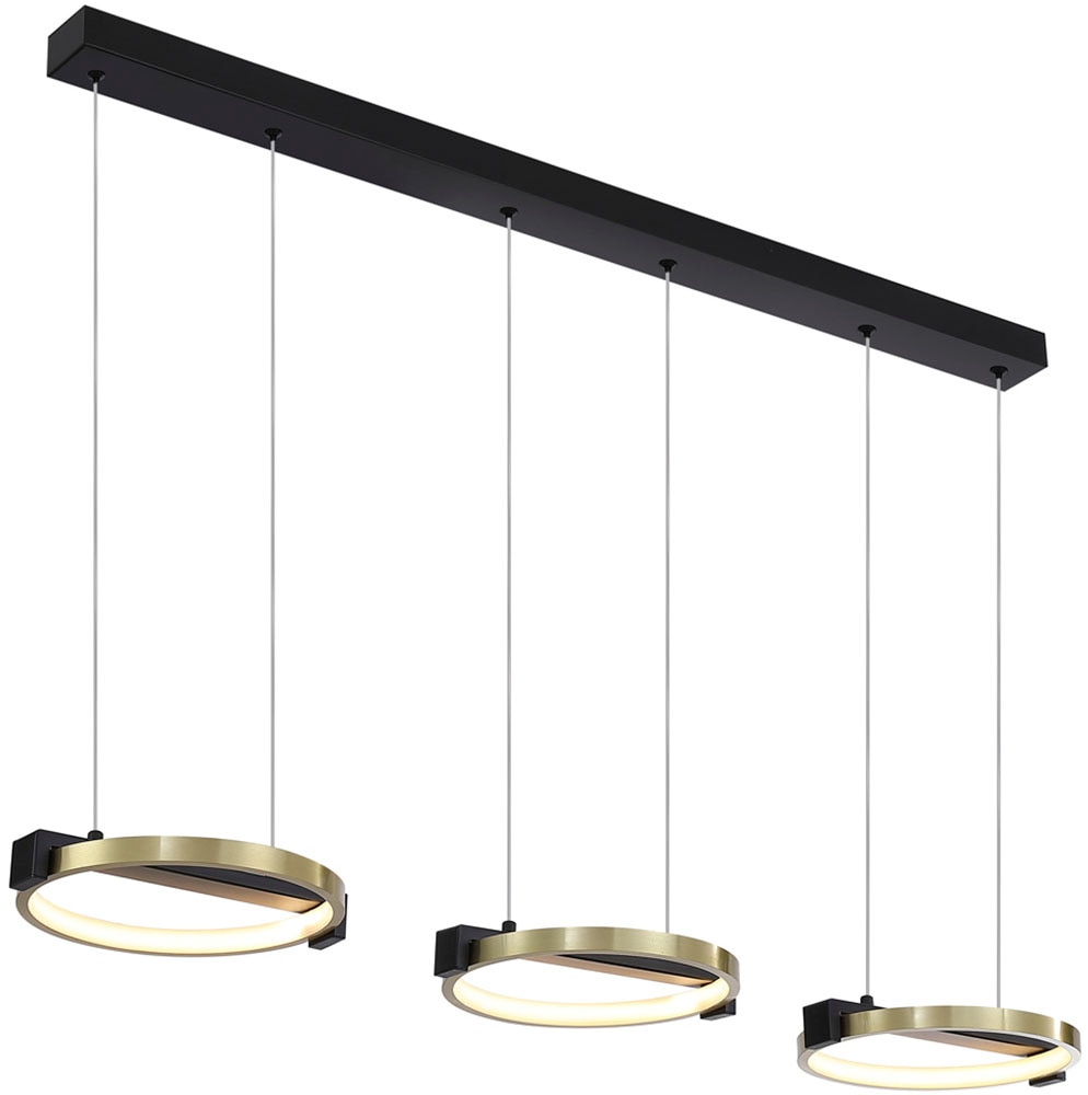 Searchlight LED-Hängeleuchte »Hängeleuchte Aerial, 3-flammig«, 3 flammig, Leuchtmittel LED-Modul | LED fest integriert, Minimalistisches Ambiente