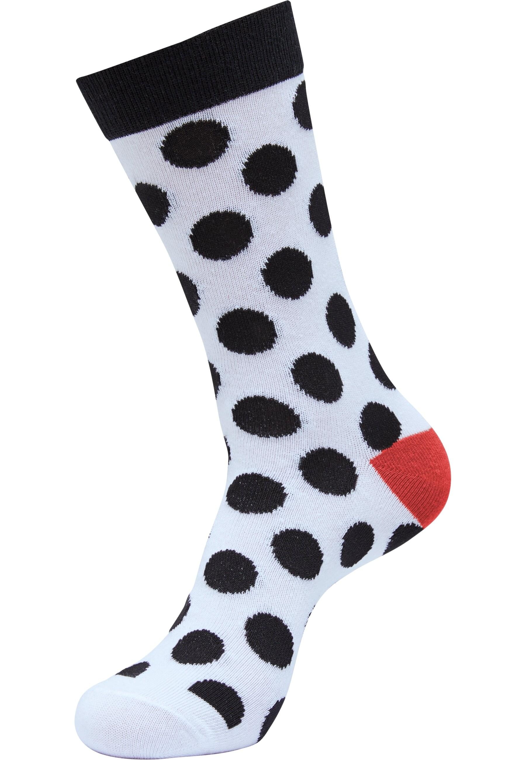 URBAN CLASSICS Basicsocken »Urban Classics Unisex Basic Polka Dot Socks 3-Pack« 1 Paar tlg.