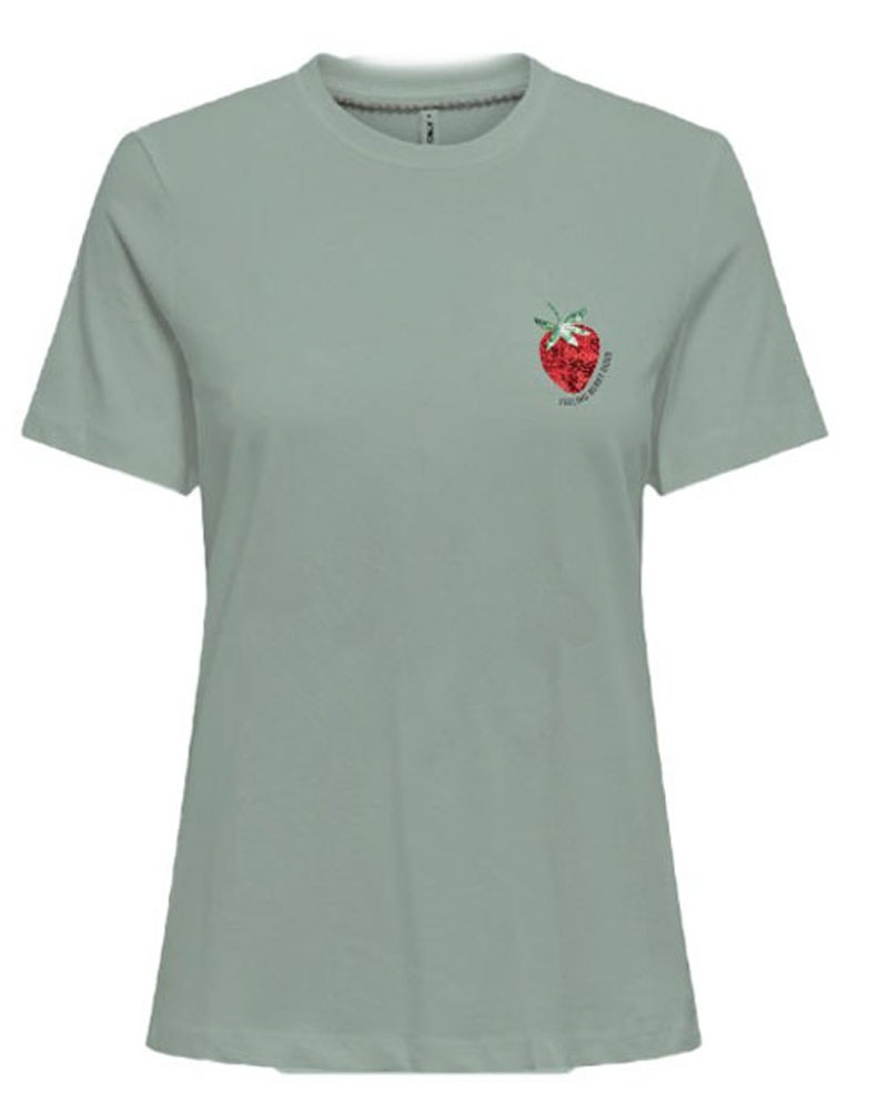 ONLY Kurzarmshirt "ONLKITA S/S TEE JRS NOOS" Baumwolle, regular fit günstig online kaufen