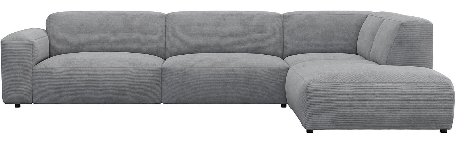 FLEXLUX Ecksofa "Lucera, super bequem durch hochwertigen Sitzaufbau mit Kal günstig online kaufen