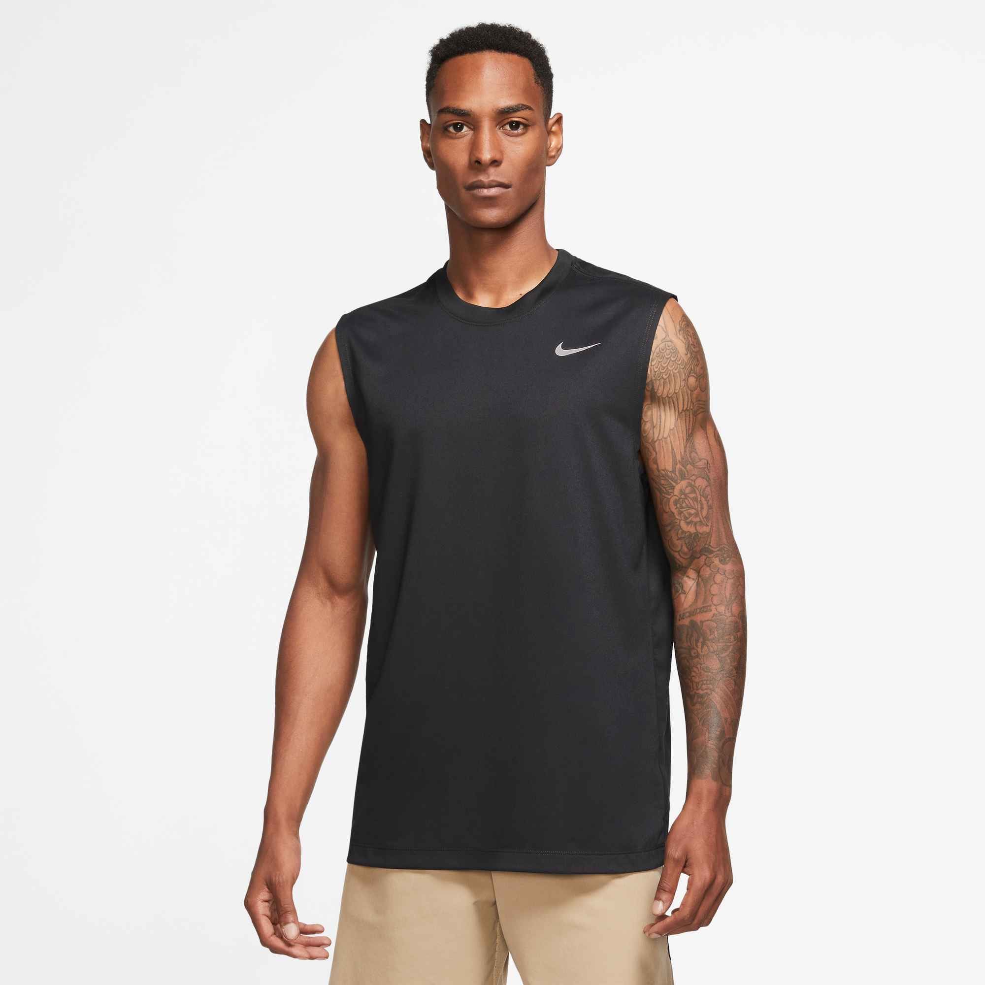 Nike Tanktop »Dri-FIT Legend Men's Sleeveless Fitness T-Shirt« lockere Passform, aus weichem Material