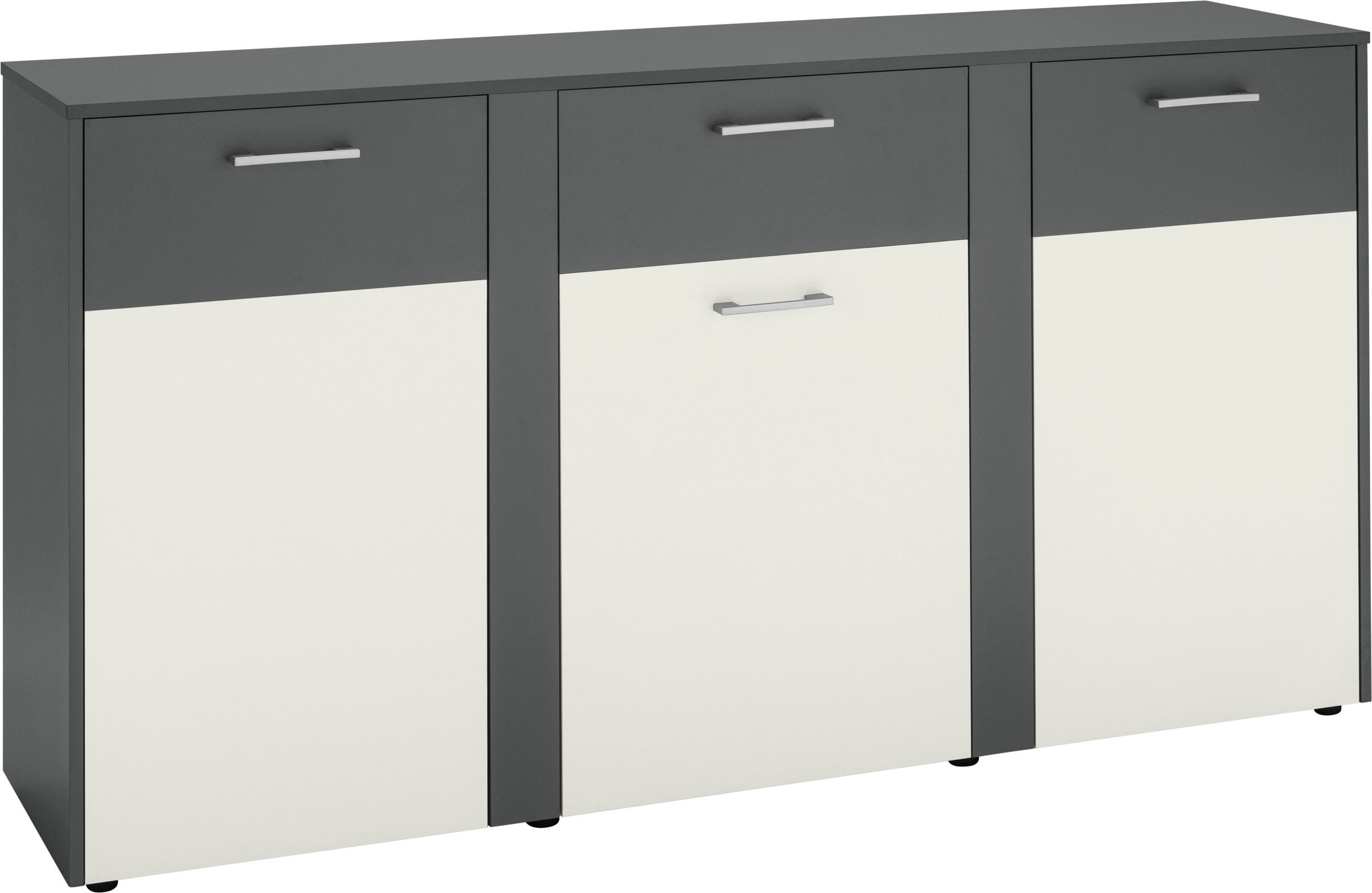 VOGL Möbelfabrik Kommode "Tirent" mit 3 Türen und 1 Schubkasten günstig online kaufen