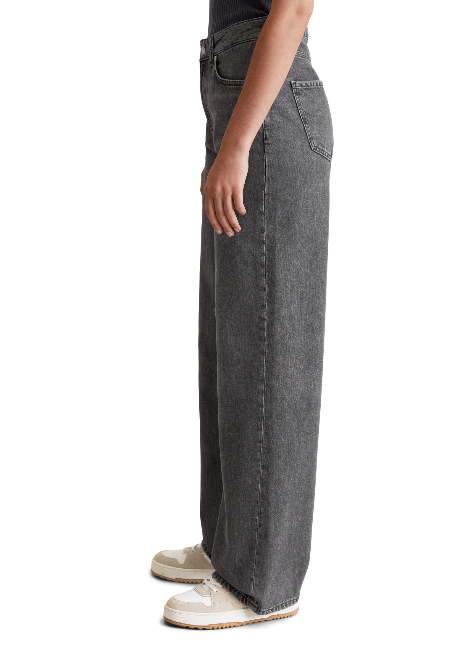 Marc OPolo DENIM Weite Jeans "aus Bio-Baumwolle ohne Stretch" günstig online kaufen