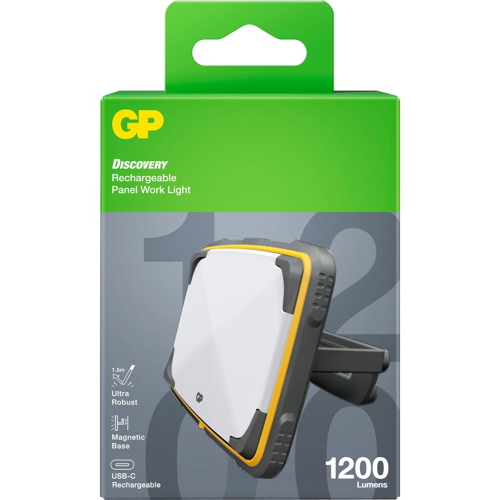 GP Batteries Taschenlampe »Arbeitslampe Discovery CWP15«