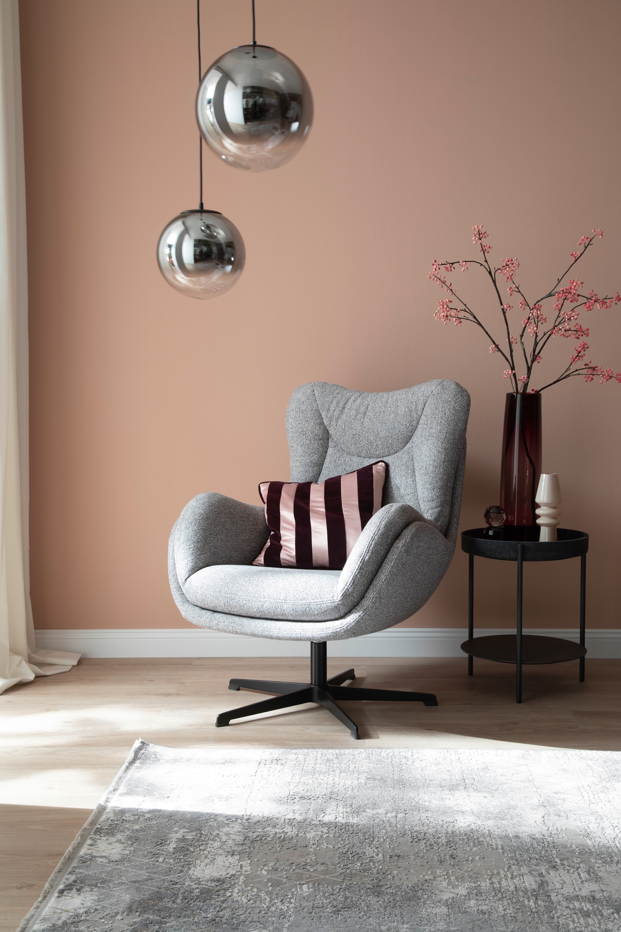 SCHÖNER WOHNEN-Kollektion Teppich »Vision 213« rechteckig 7 mm Höhe Viskoseteppich mit Glanz, Wohnzimmer