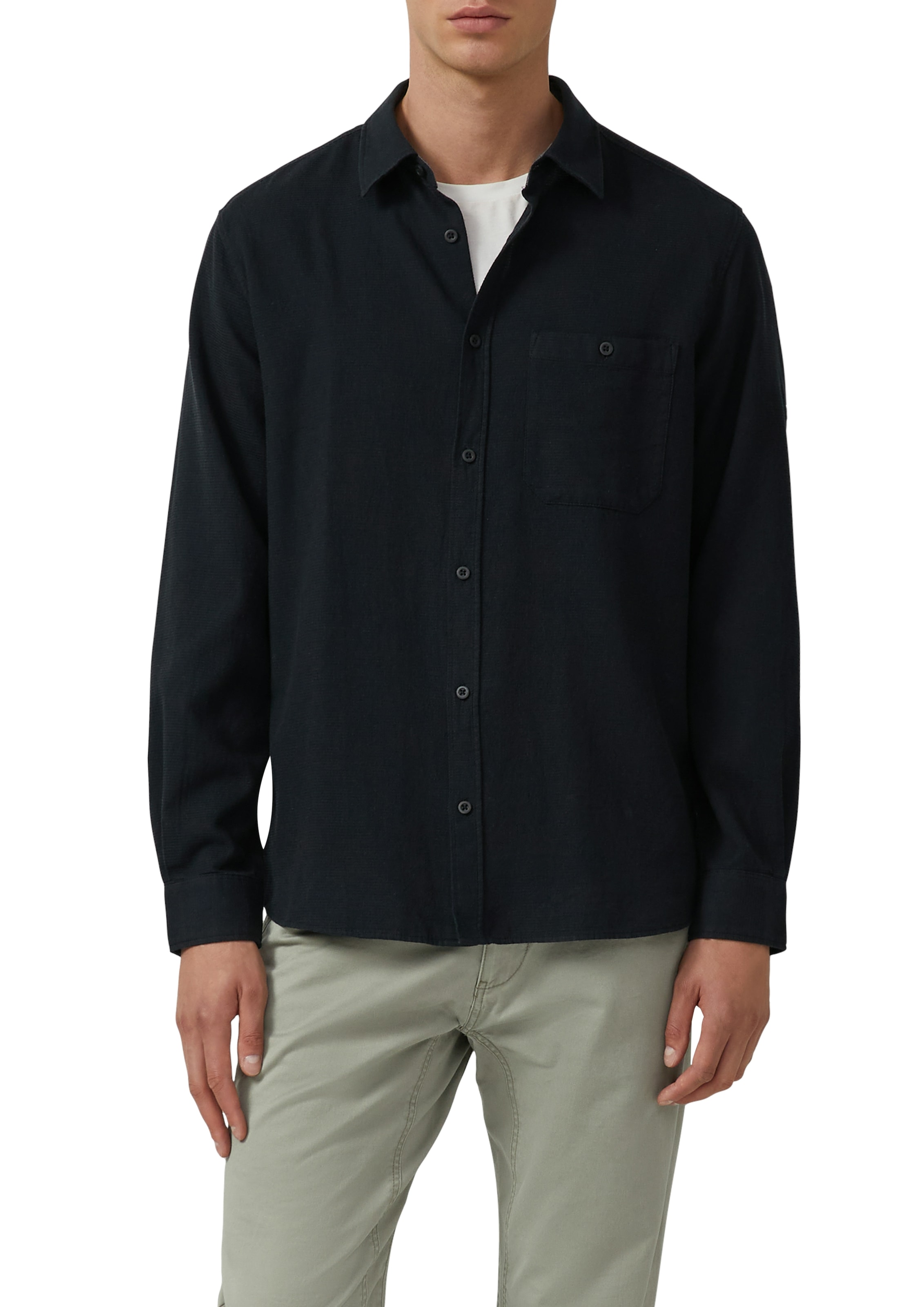 s.Oliver Langarmhemd, mit Brusttasche günstig online kaufen