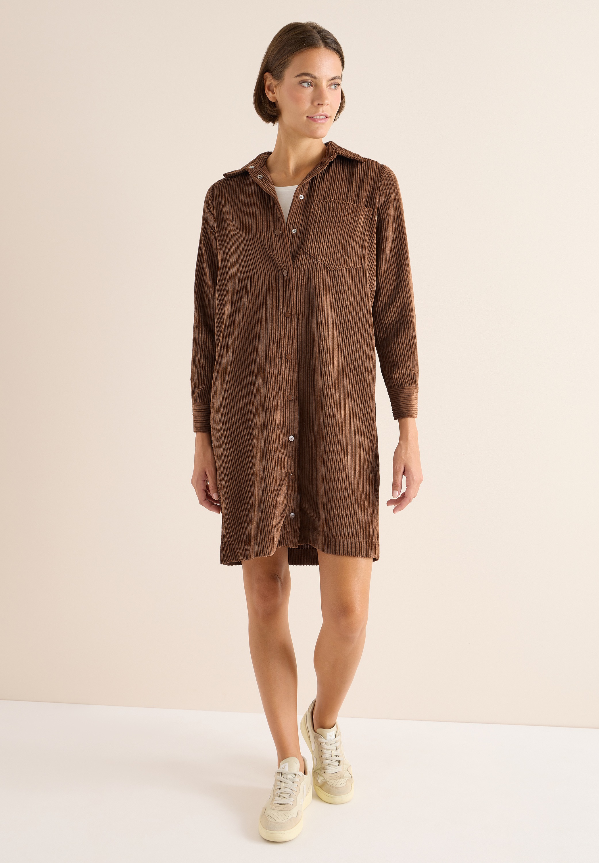 Cecil Blusenkleid, mit Knopfleiste