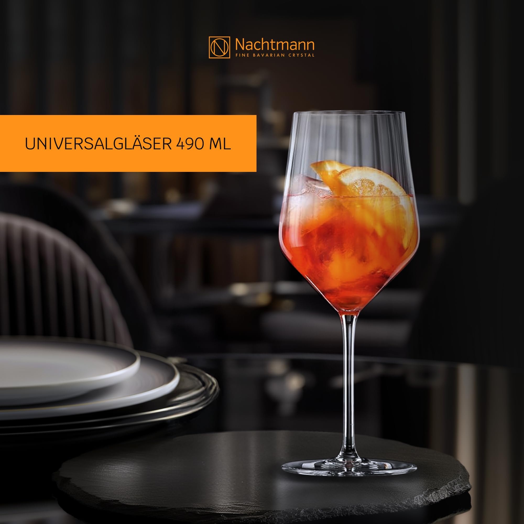 Nachtmann Cocktailglas »Spritz Gläser Aperitivo 640 ml 2er Set transparent«