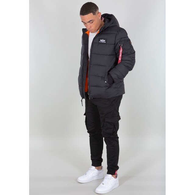 Alpha Industries Steppjacke »Hooded Puffer Alpha FD«, mit Kapuze | BAUR