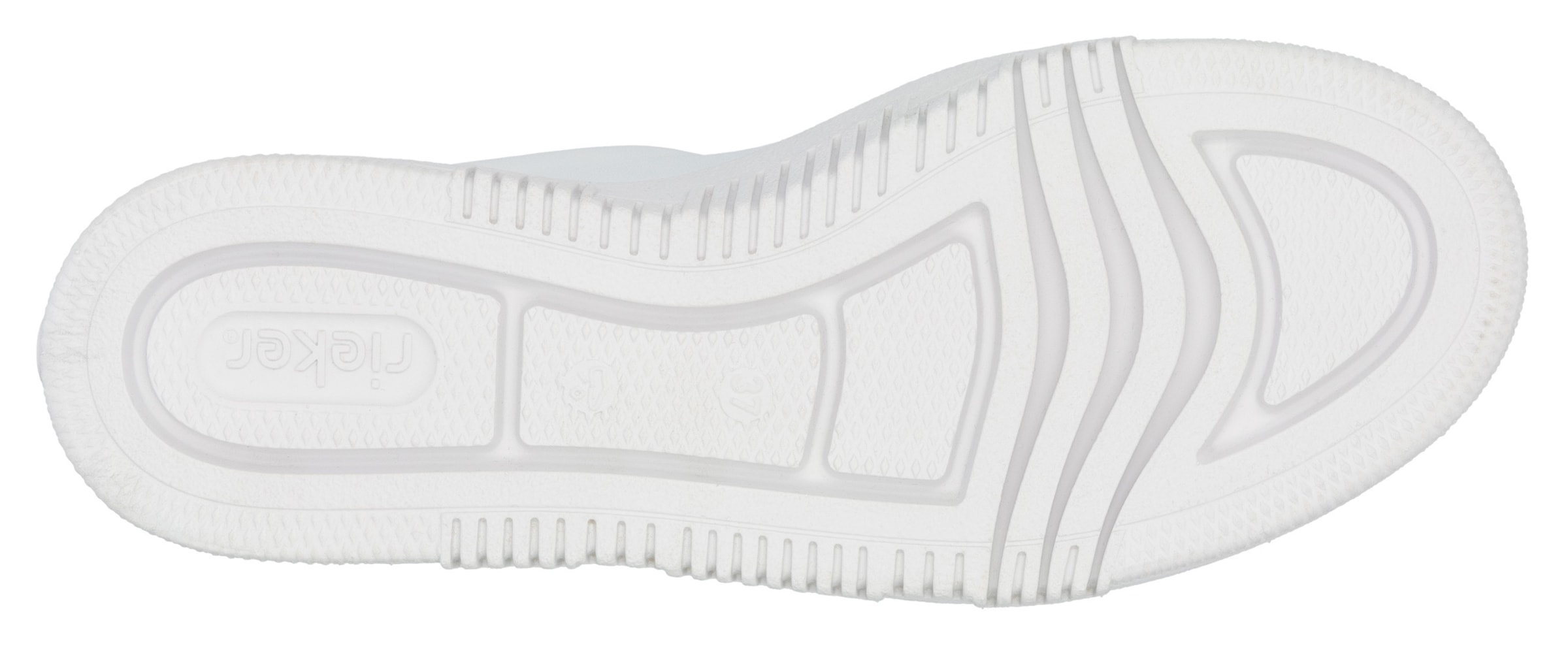Rieker Plateausneaker, Schnürschuh, Halbschuh, Freizeitschuh mit gepolstertem Schaftrand