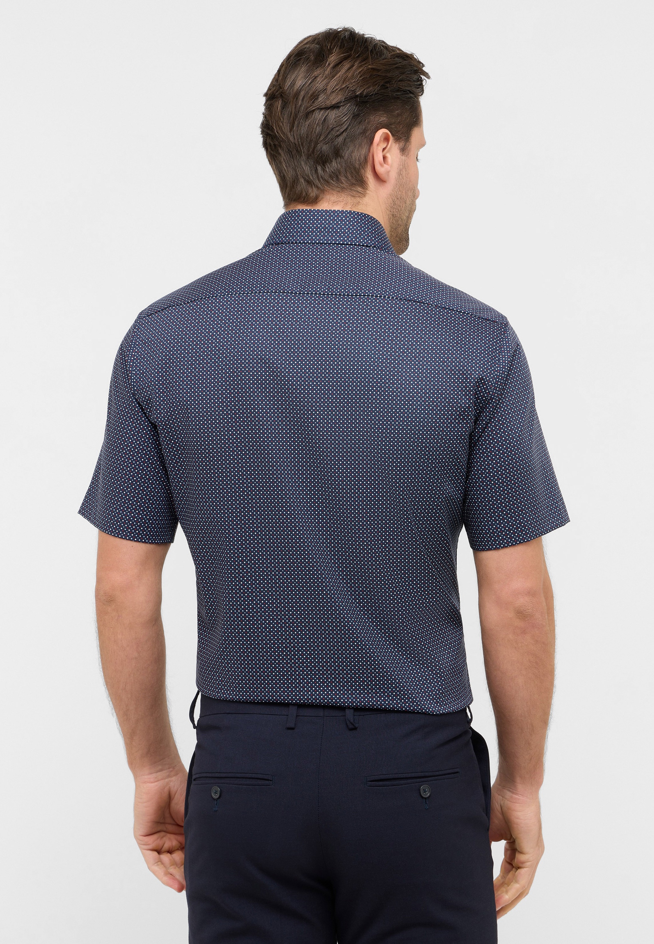 Eterna Kurzarmhemd "MODERN FIT" NON IRON (bügelfrei) günstig online kaufen