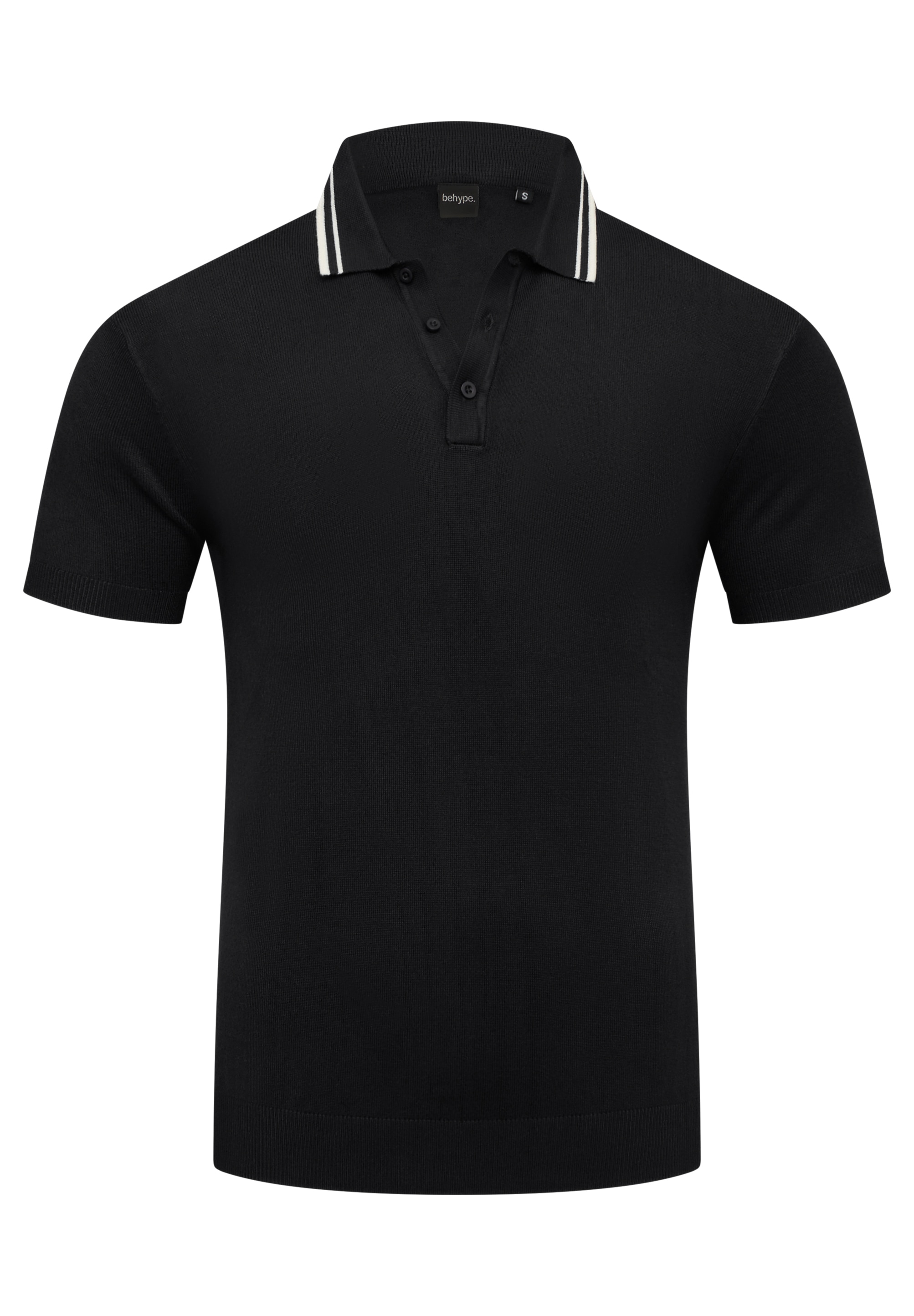behype Poloshirt »MPEOLO KNIT«, im klassischen Design