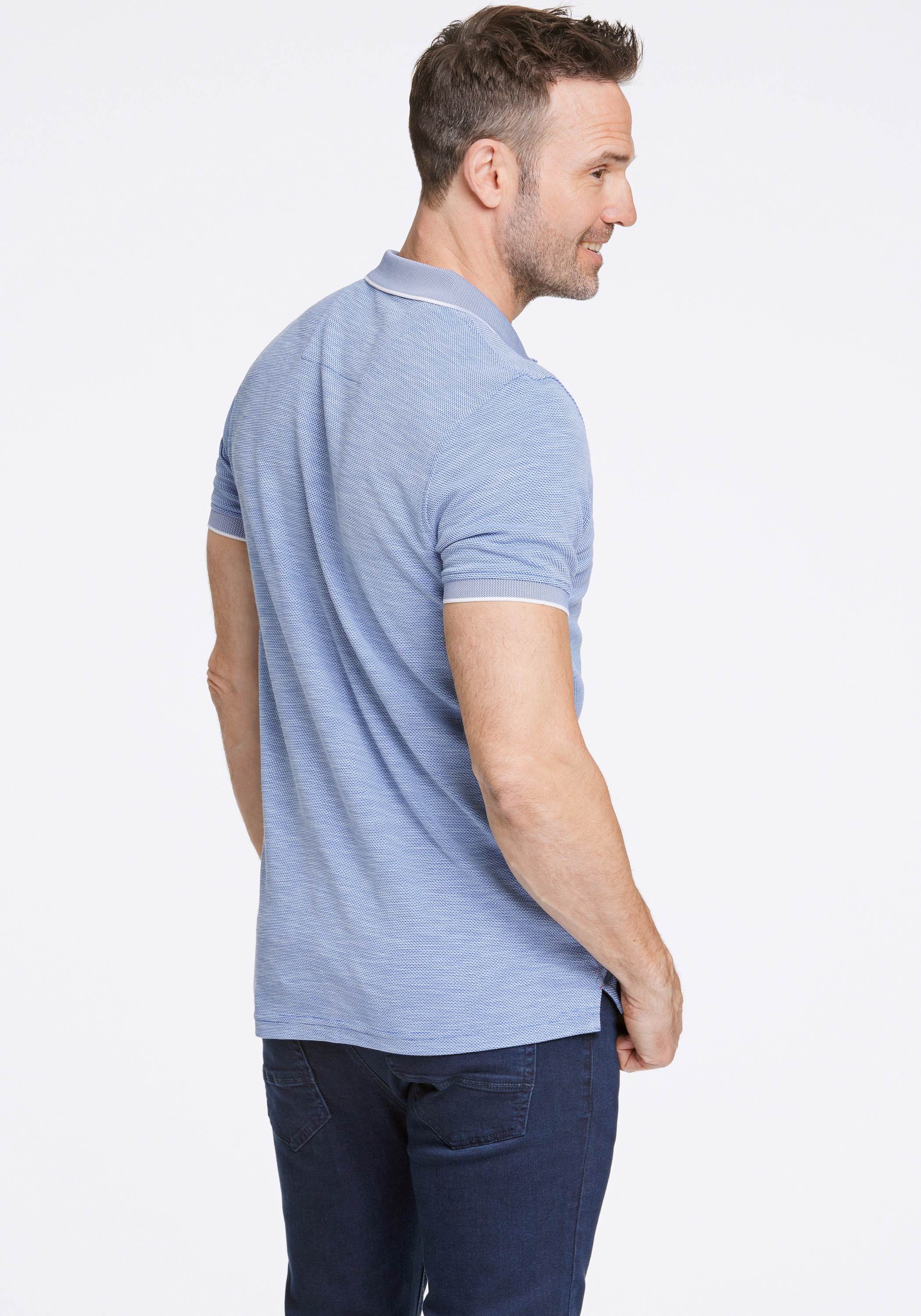 BISON Poloshirt »Poloshirt Comfort Fit«