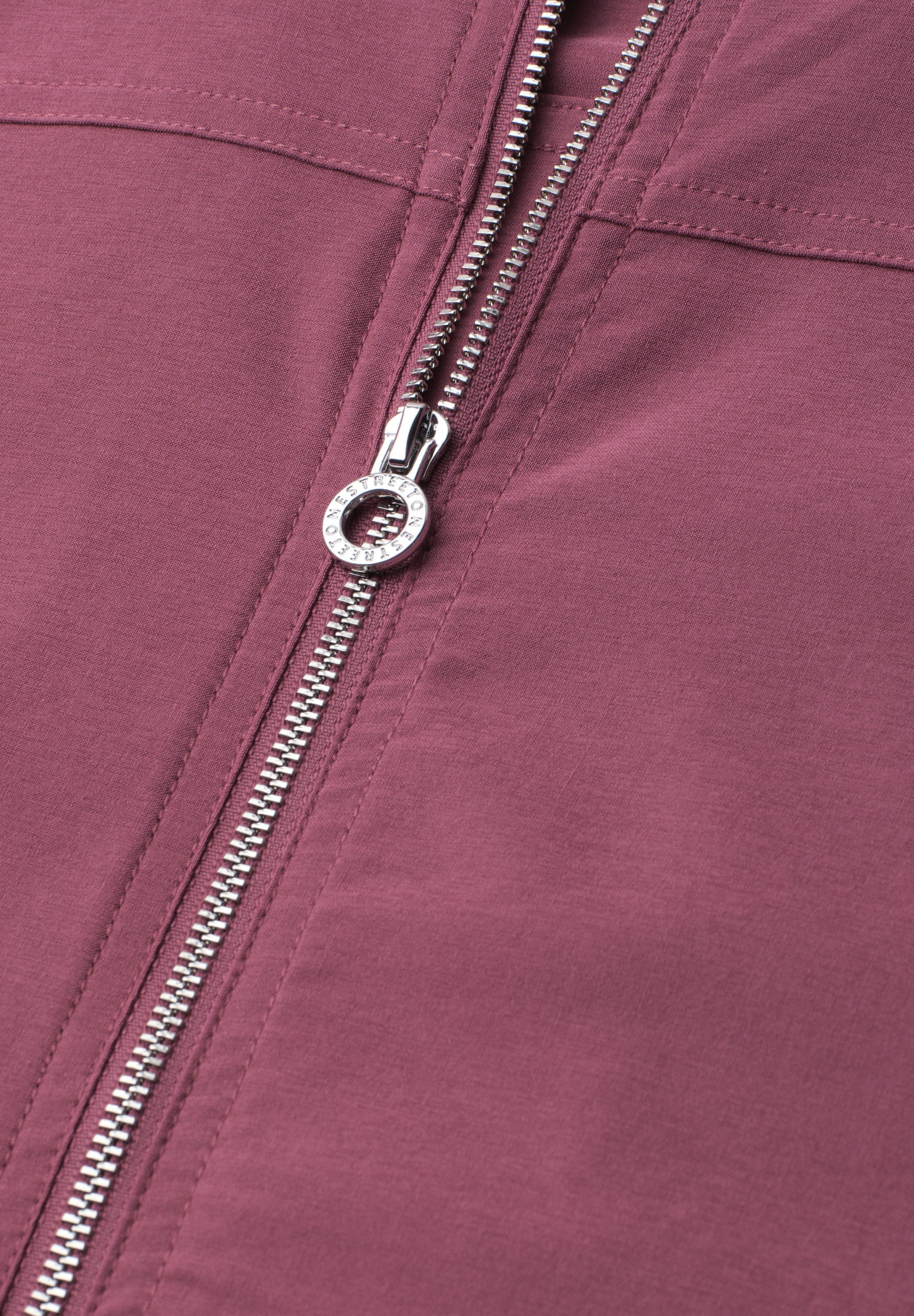 STREET ONE Kurzjacke ohne Kapuze im soften Baumwoll-Mix