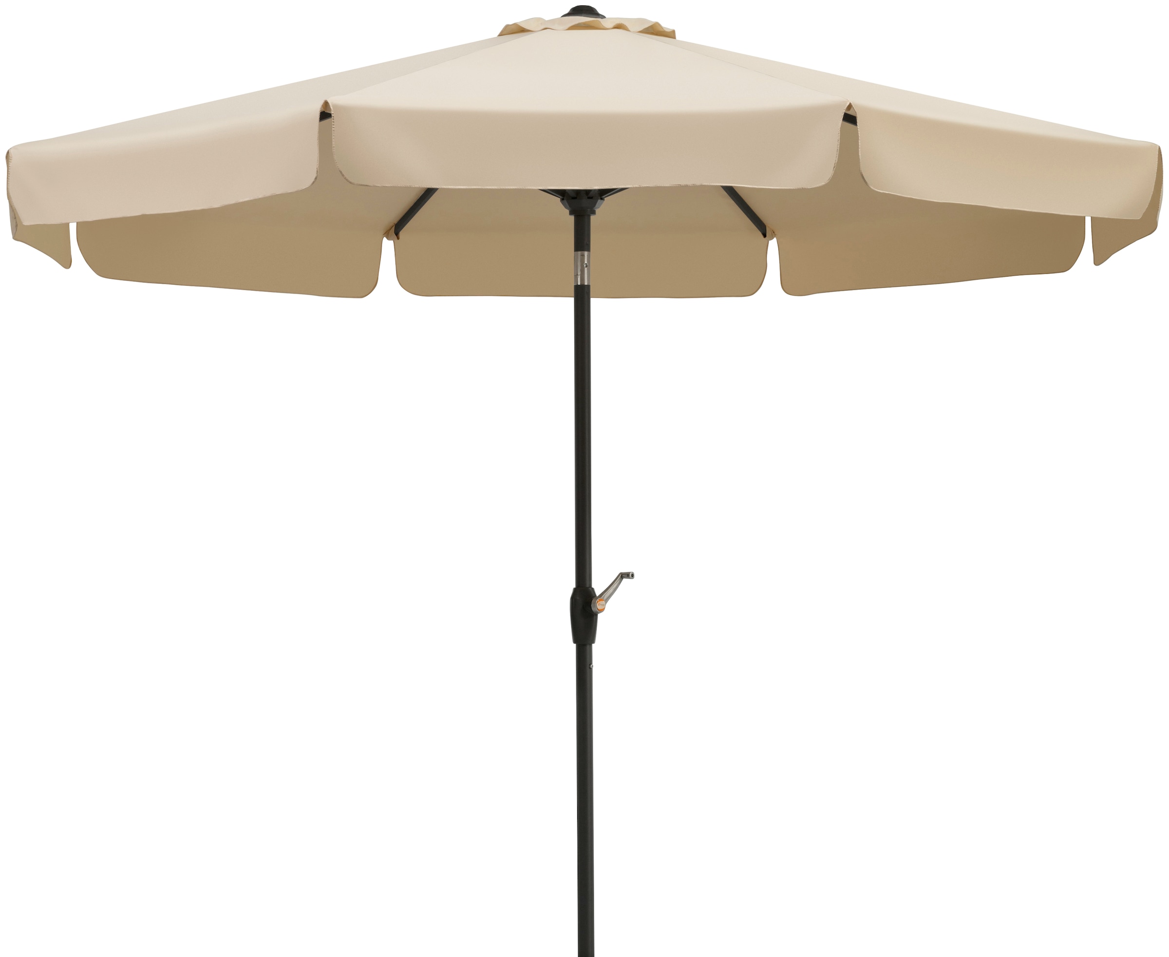 Schneider Schirme Marktschirm »Orlando«, Durchmesser 270 cm, natur, rund, ohne Schirmständer