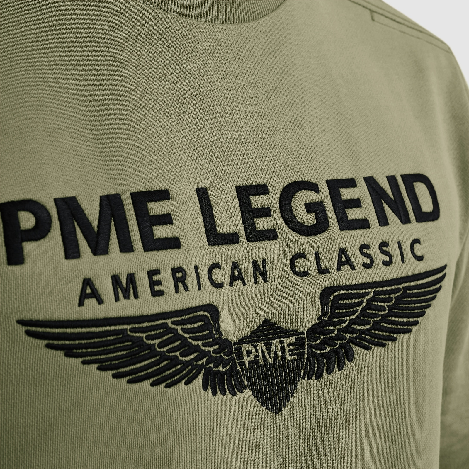 PME LEGEND Sweatshirt »Crewneck soft terry with logo«, mit Logo Print