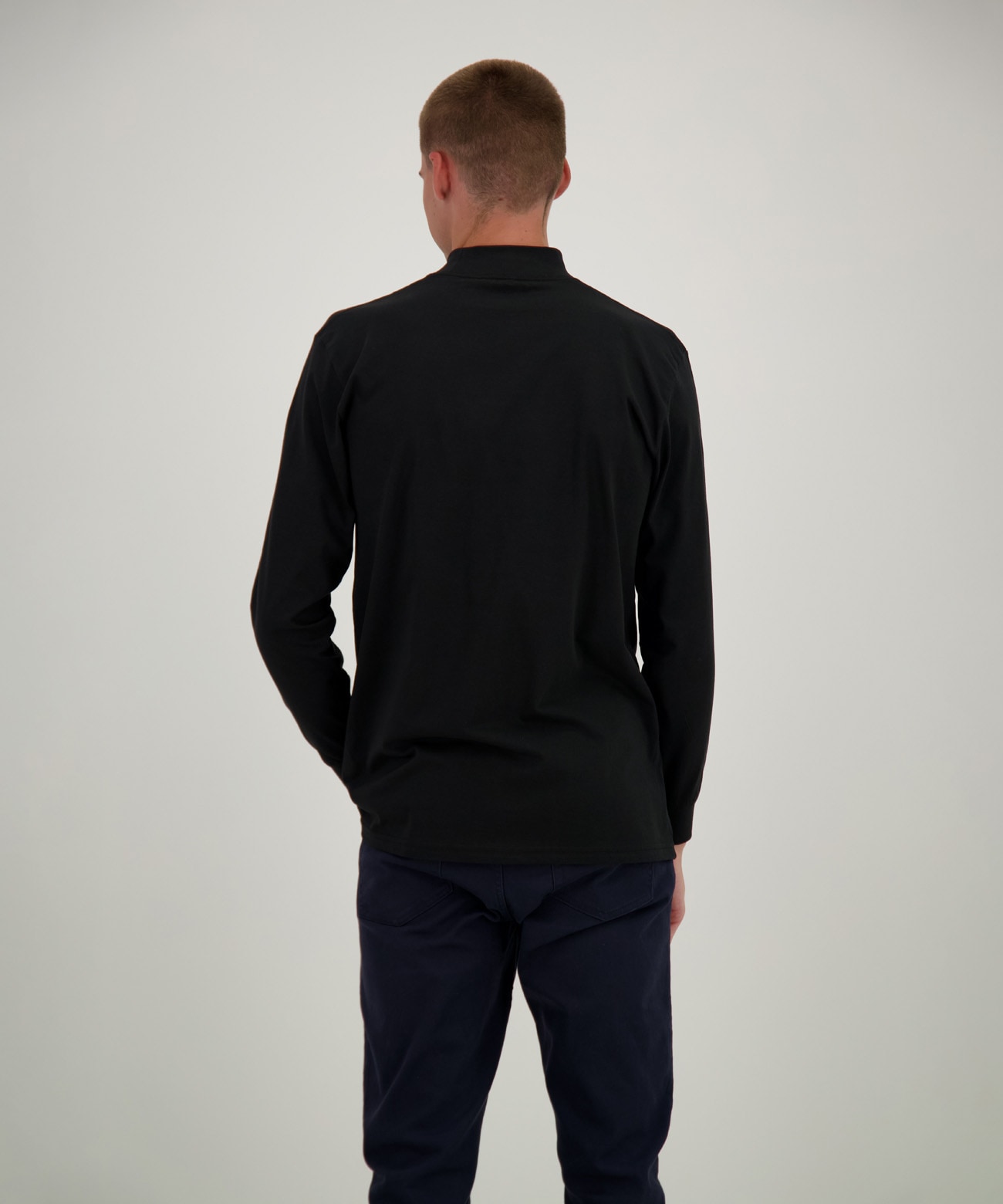 RAGMAN Stehkragenshirt