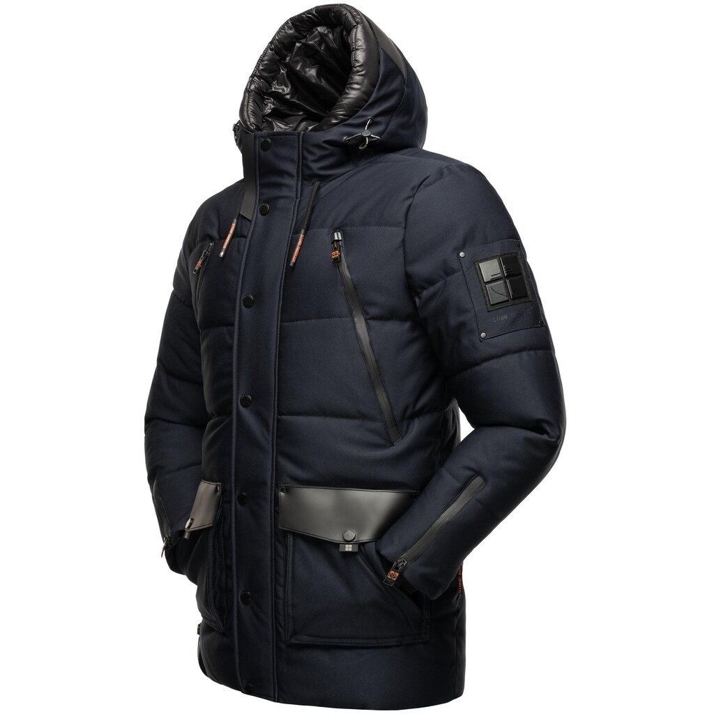 Stone Harbour Winterjacke »Mitjaa«, mit Kapuze