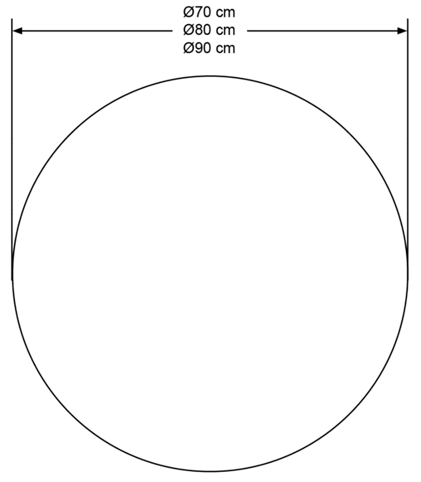 Thumbnail - Loevschall Badspiegel "Herning Rund, Spiegel mit Hintergrundbeleuchtung" Badezimmerspiegel mit LED Beleuchtung