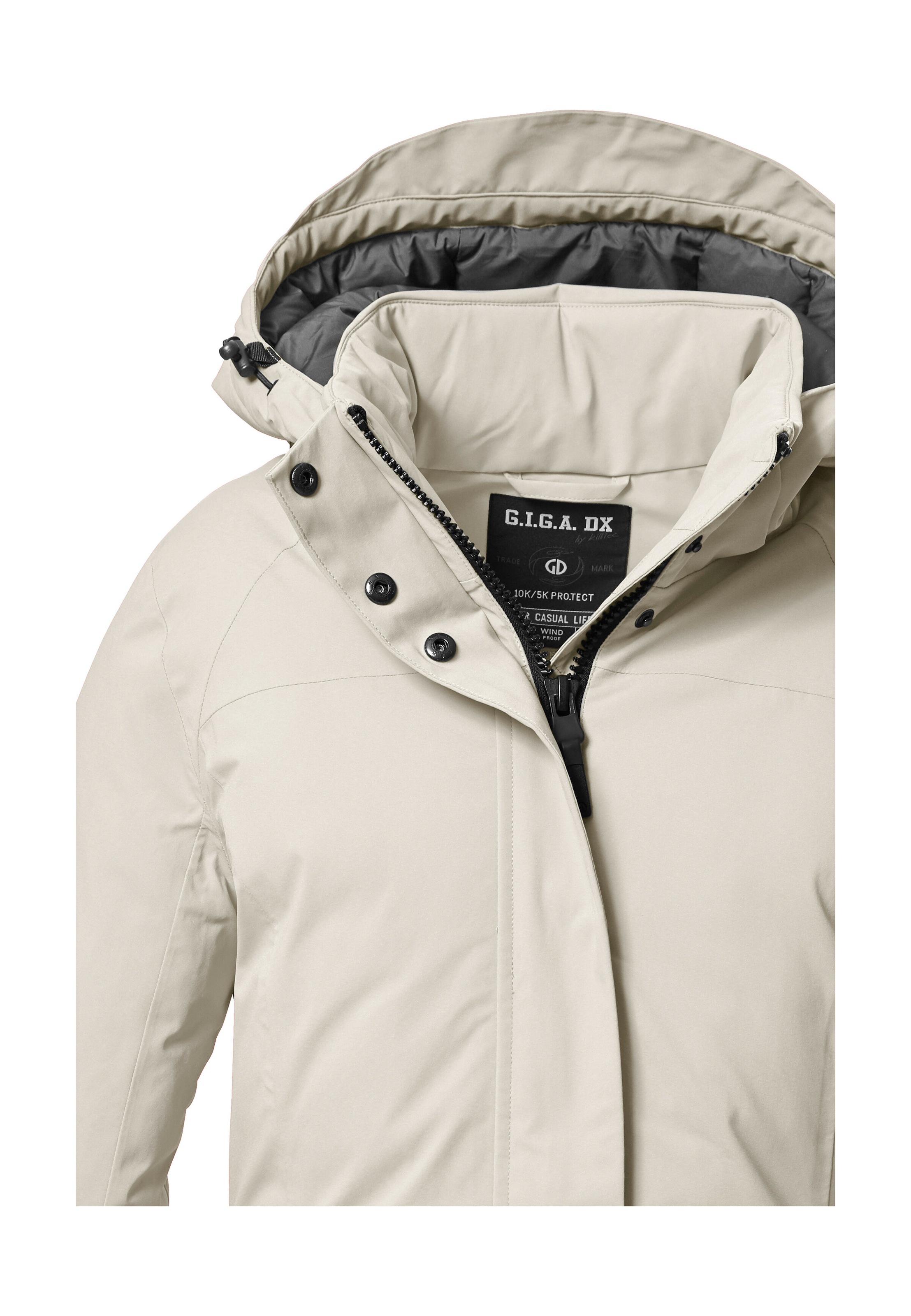 G.I.G.A. DX by killtec Funktionsjacke »GW 6 WMN JCKT«, Damen Winterjacke: wasserdicht, atmungsaktiv, abnehmbare Kapuze