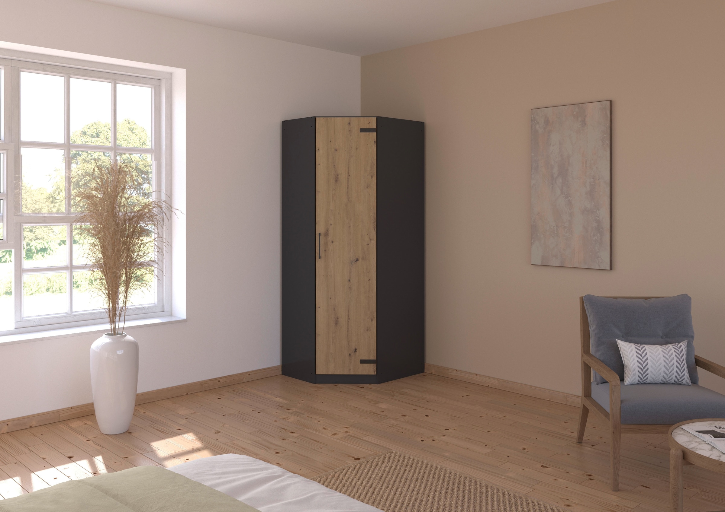 rauch Eckkleiderschrank »Holmes« im Industrial Style