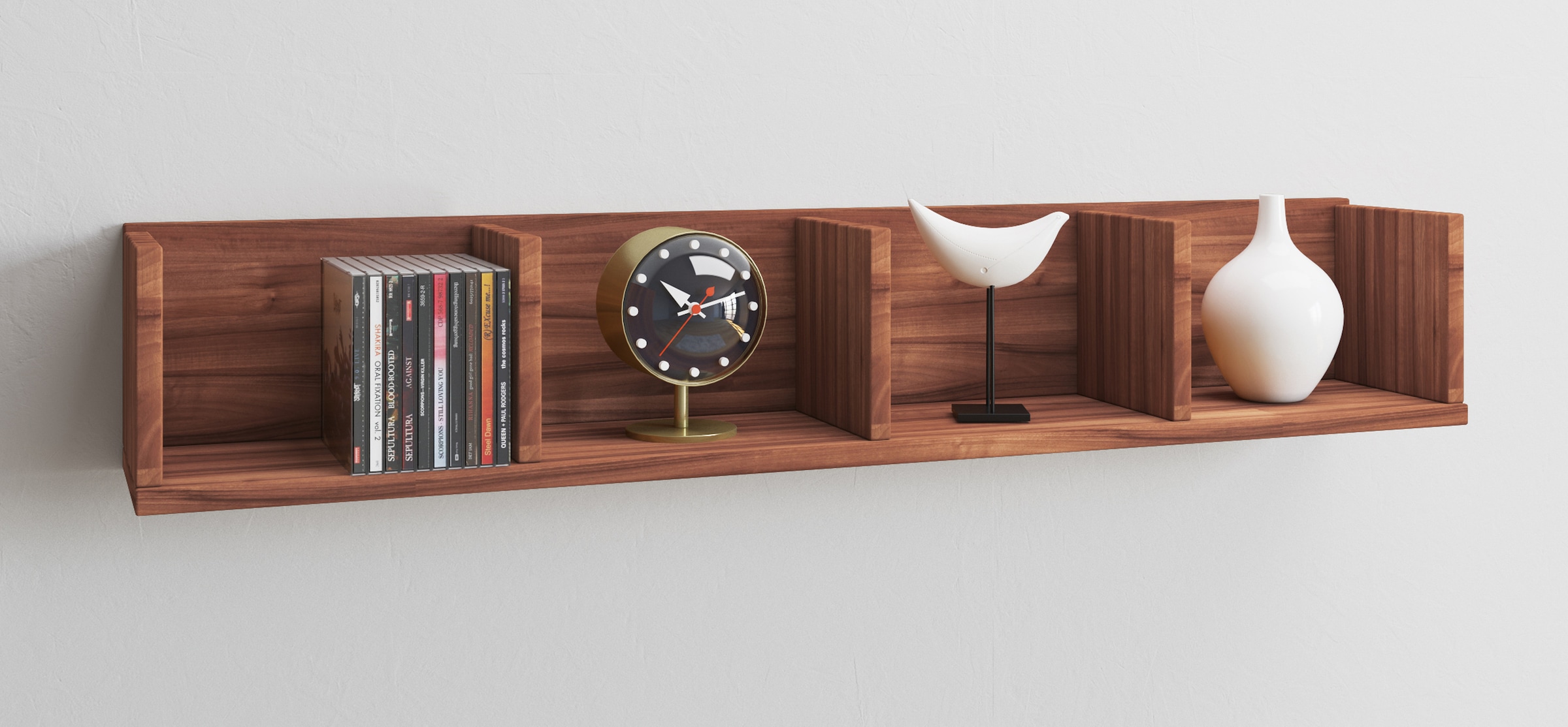 VCM Wandregal "VCM Holzregal hängend  platzsparendes Regal  Maße: H. 15 x B günstig online kaufen
