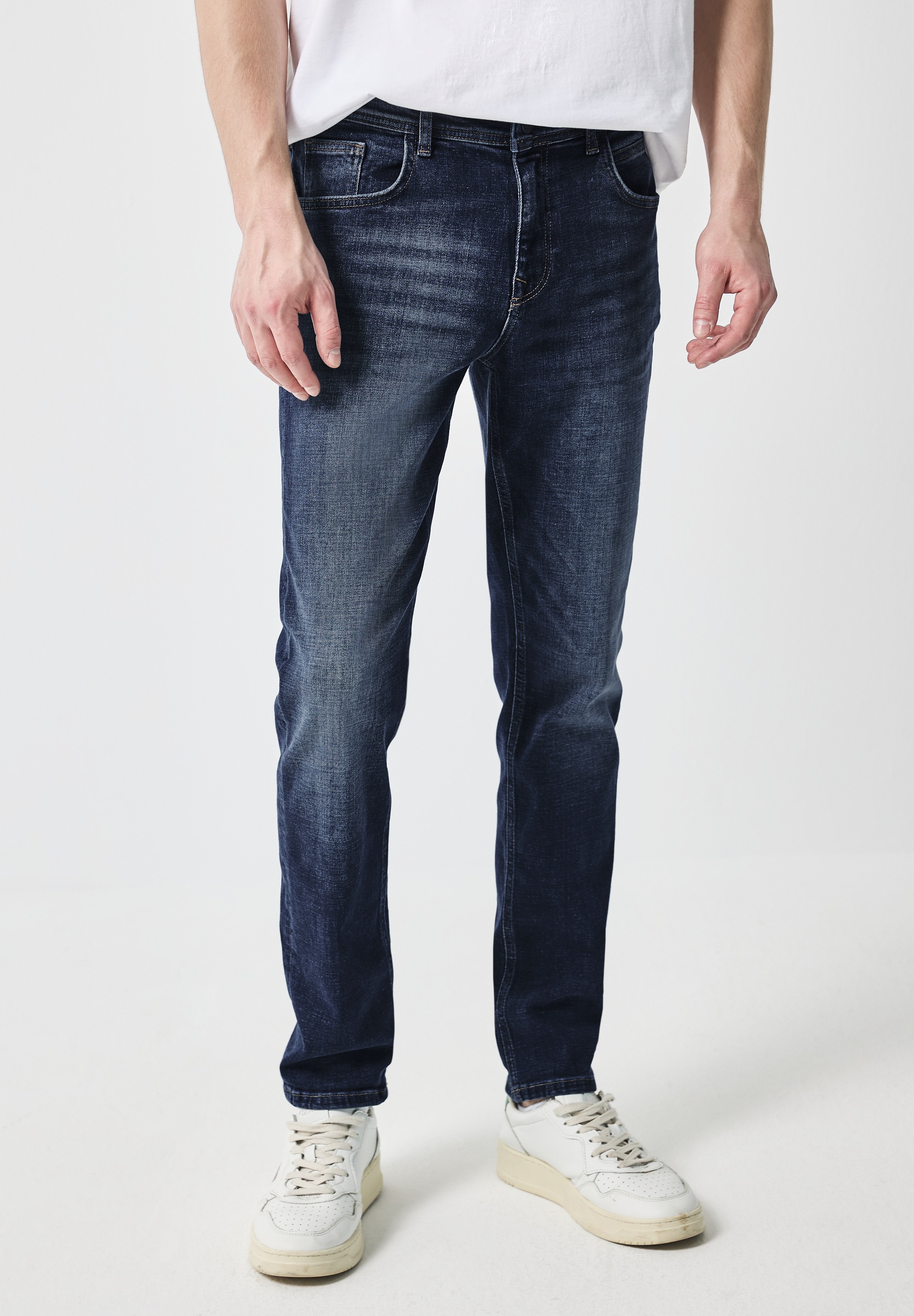 STREET ONE MEN Slim-fit-Jeans, softer Materialmix günstig online kaufen