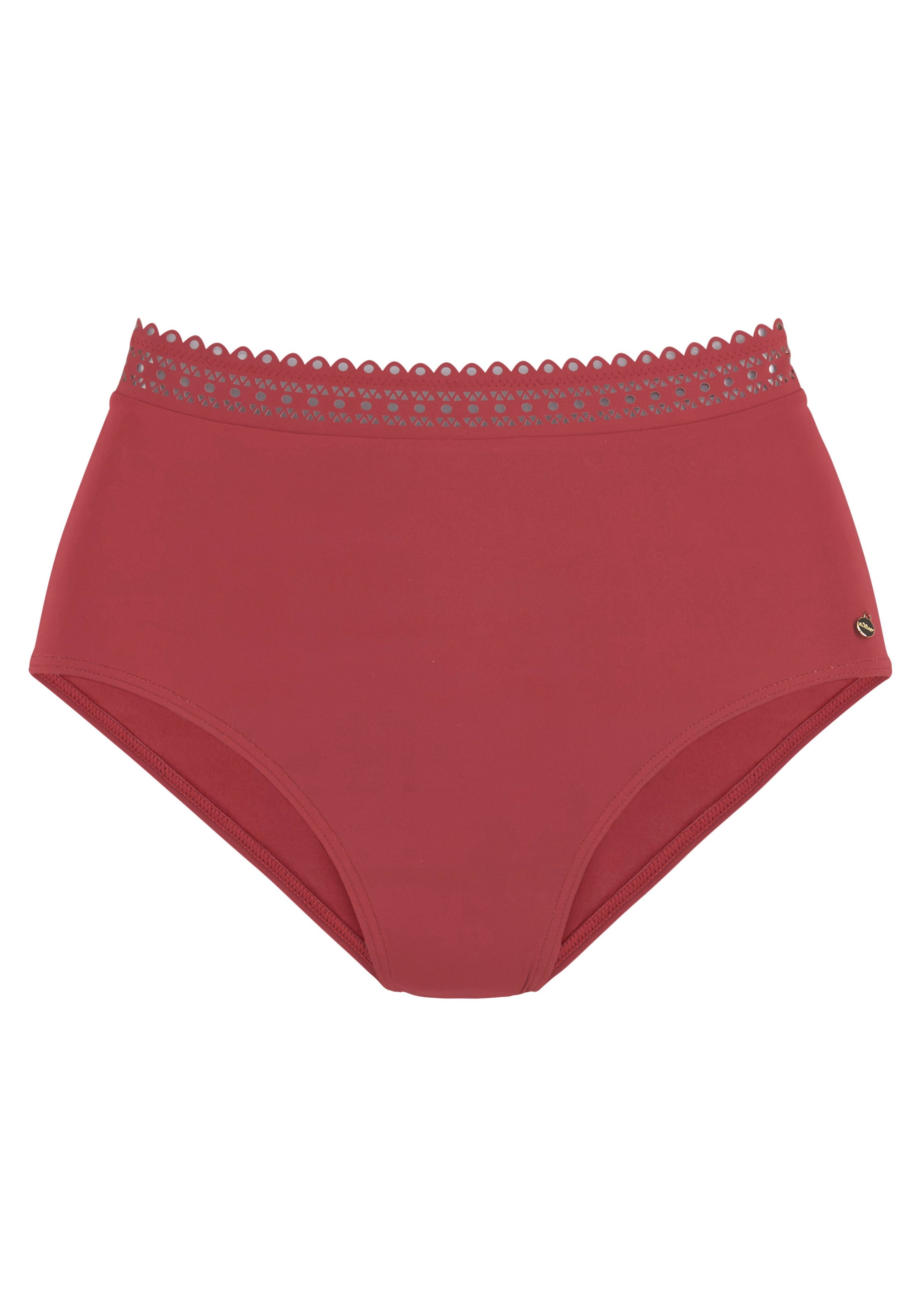 s.Oliver Bikini-Hose "Aiko" mit Häkeloptik günstig online kaufen